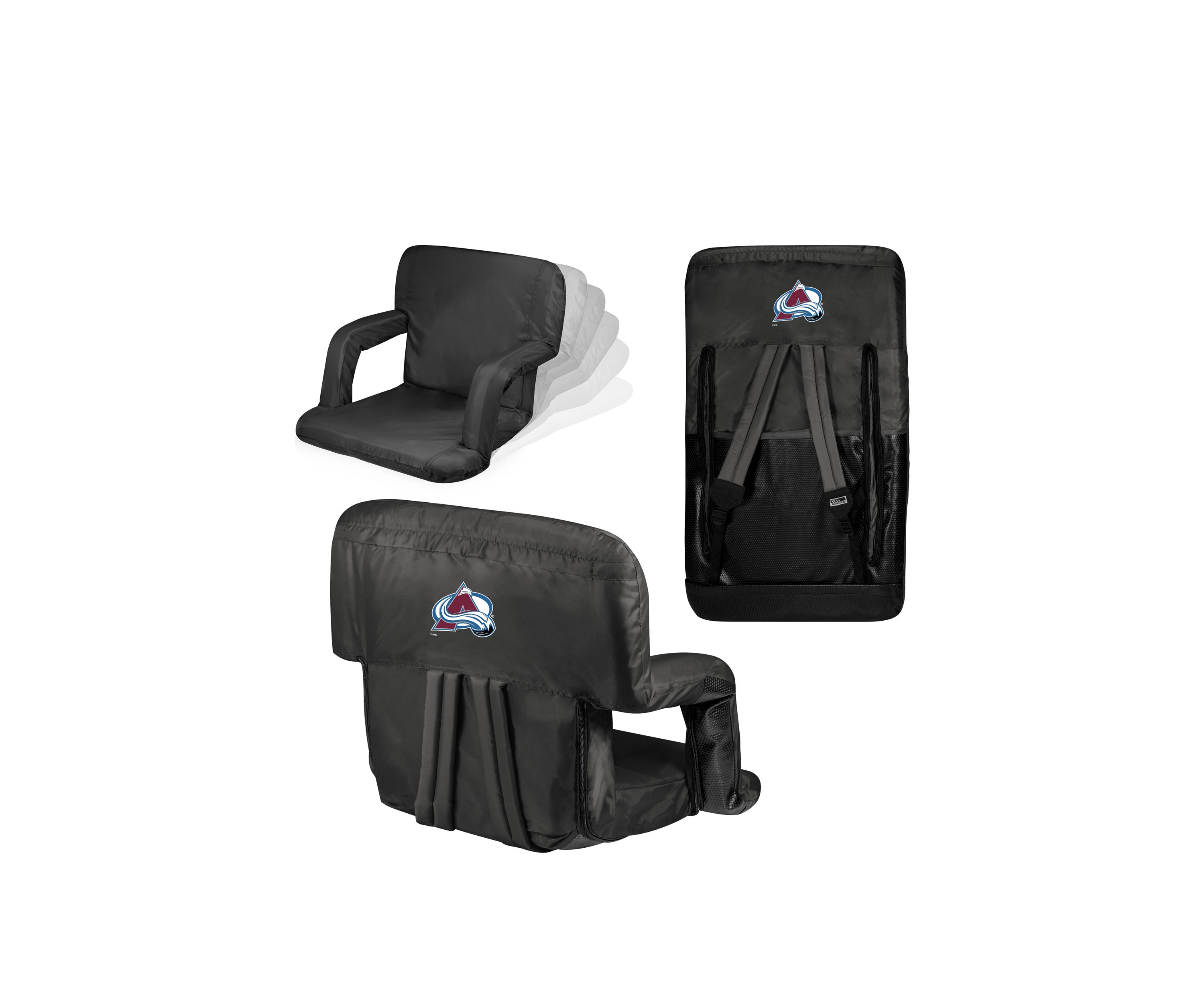 NHL Colorado Avalanche Ventura Portable Reclining Stadium Seat
