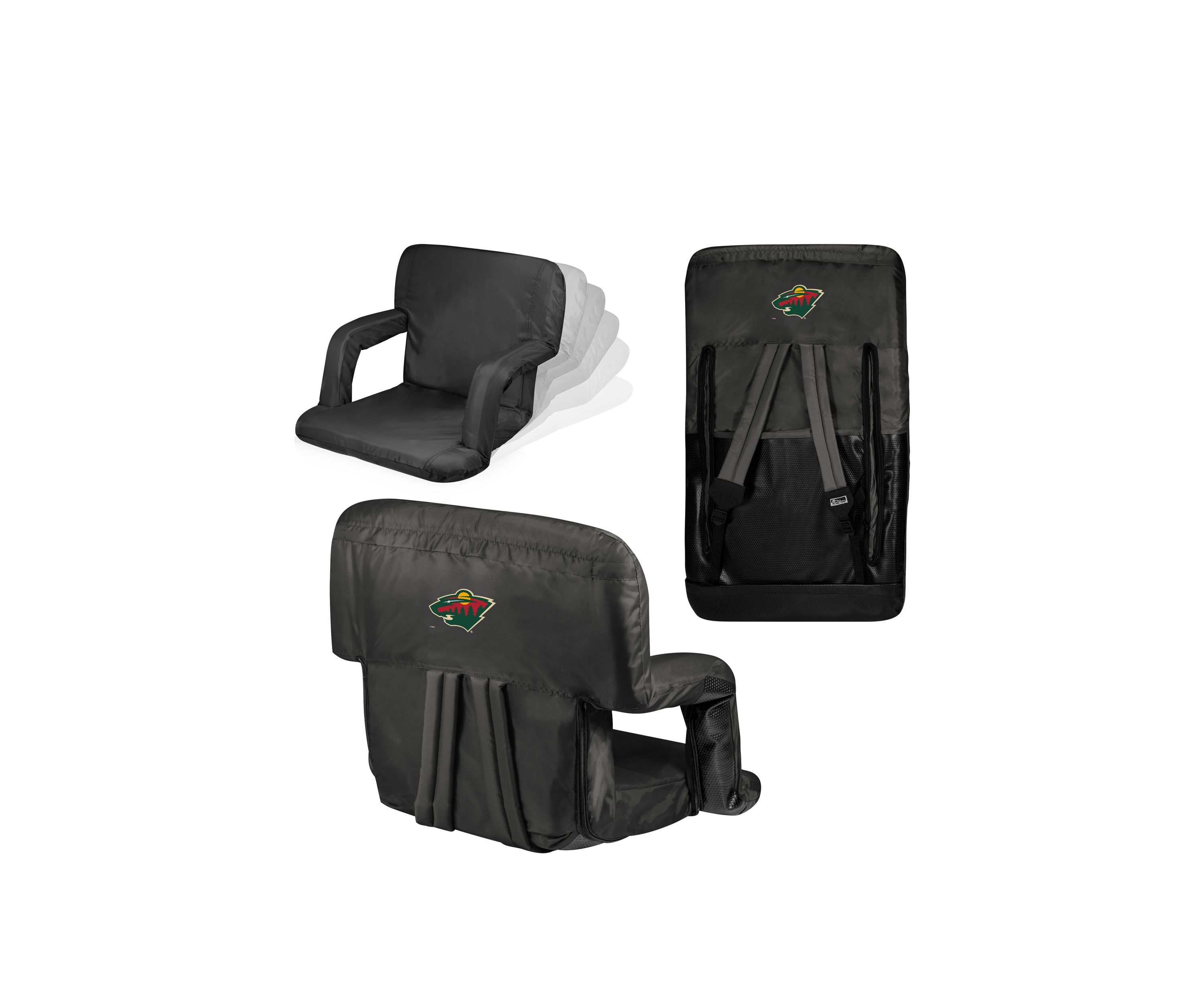 NHL Minnesota Wild Ventura Portable Reclining Stadium Seat