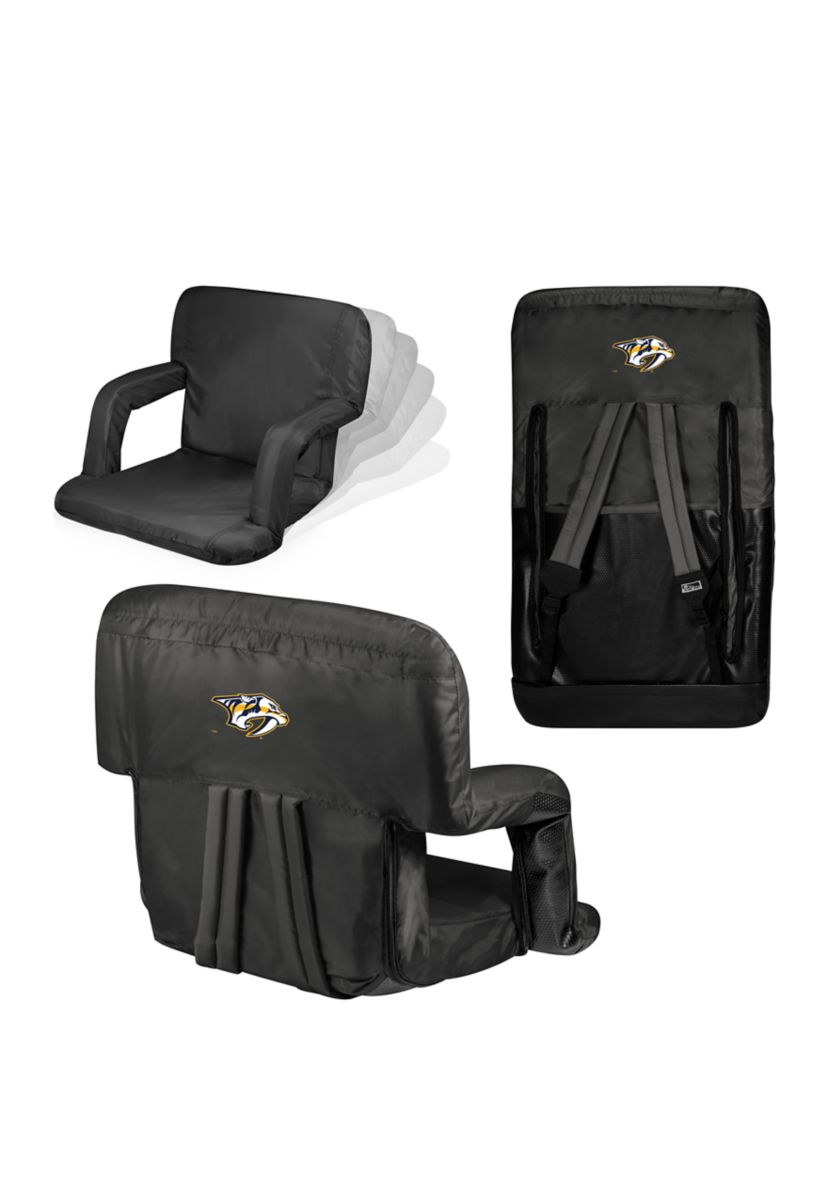 NHL Nashville Predators Ventura Portable Reclining Stadium Seat
