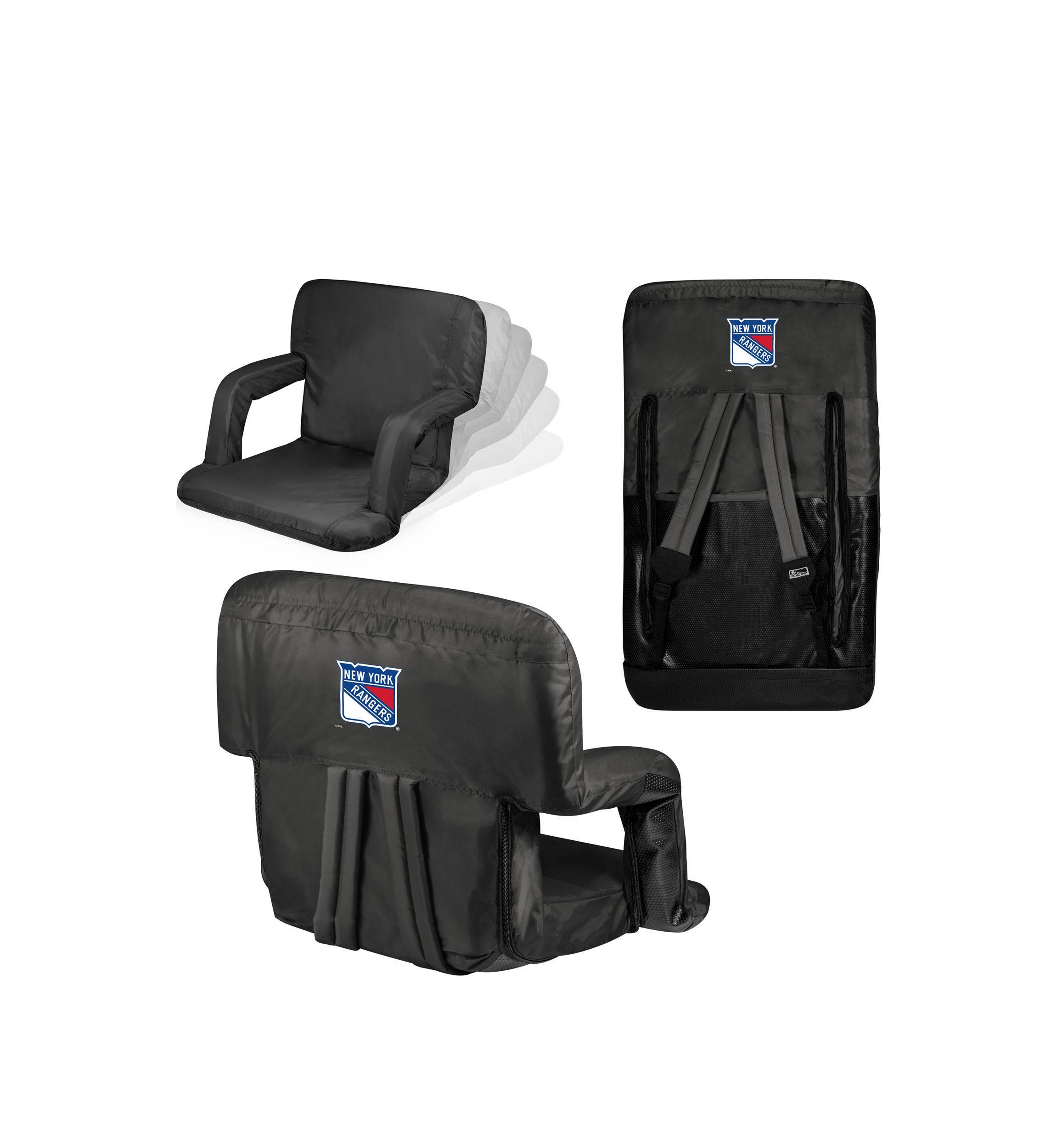 NHL New York Rangers Ventura Portable Reclining Stadium Seat