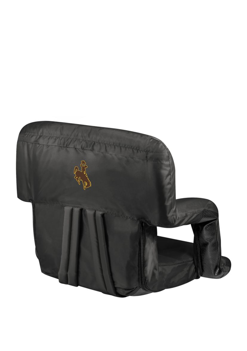 NCAA Wyoming Cowboys Ventura Portable Reclining Stadium Seat 