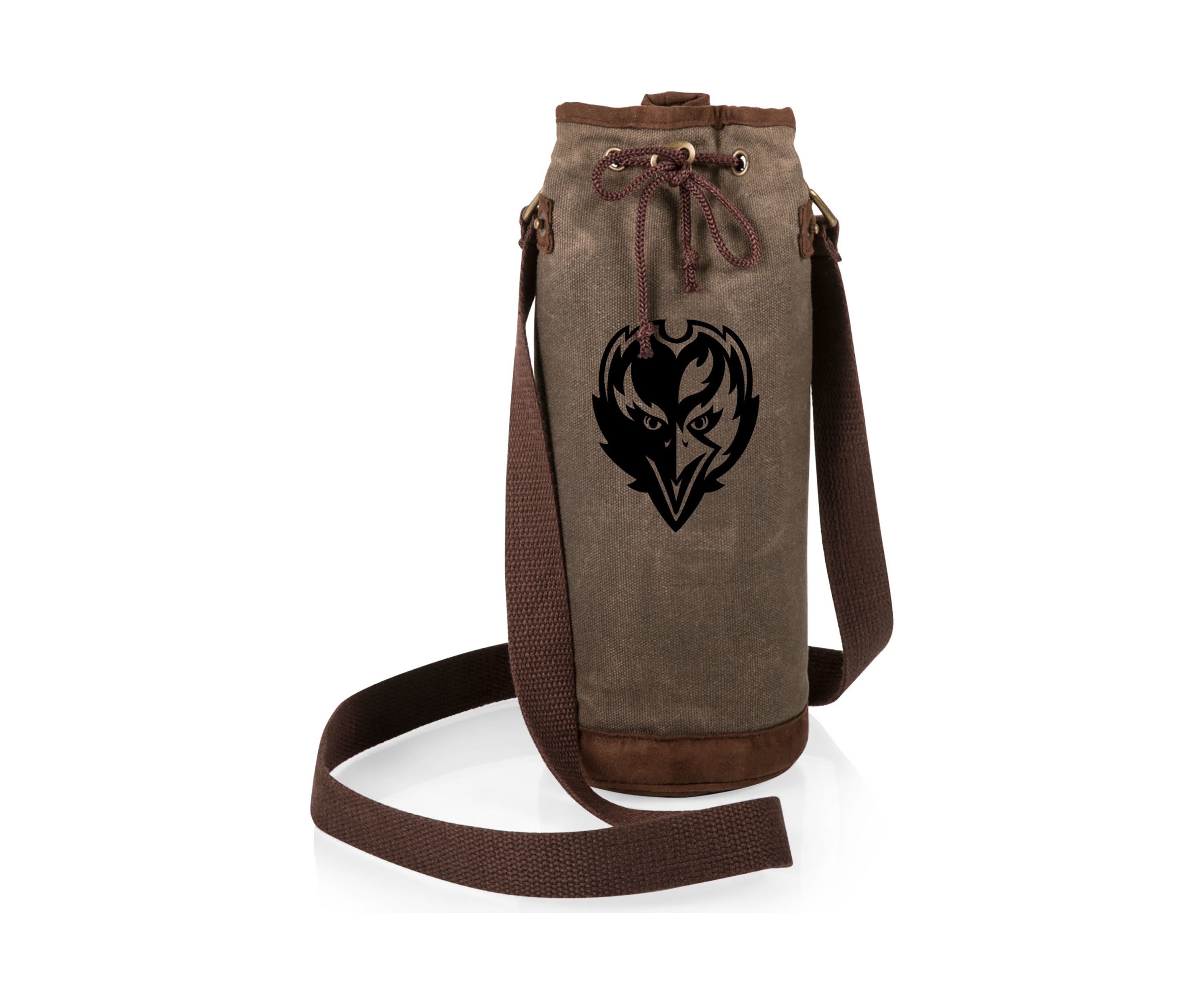 NFL Baltimore Ravens Waxed Canvas Wine Tote