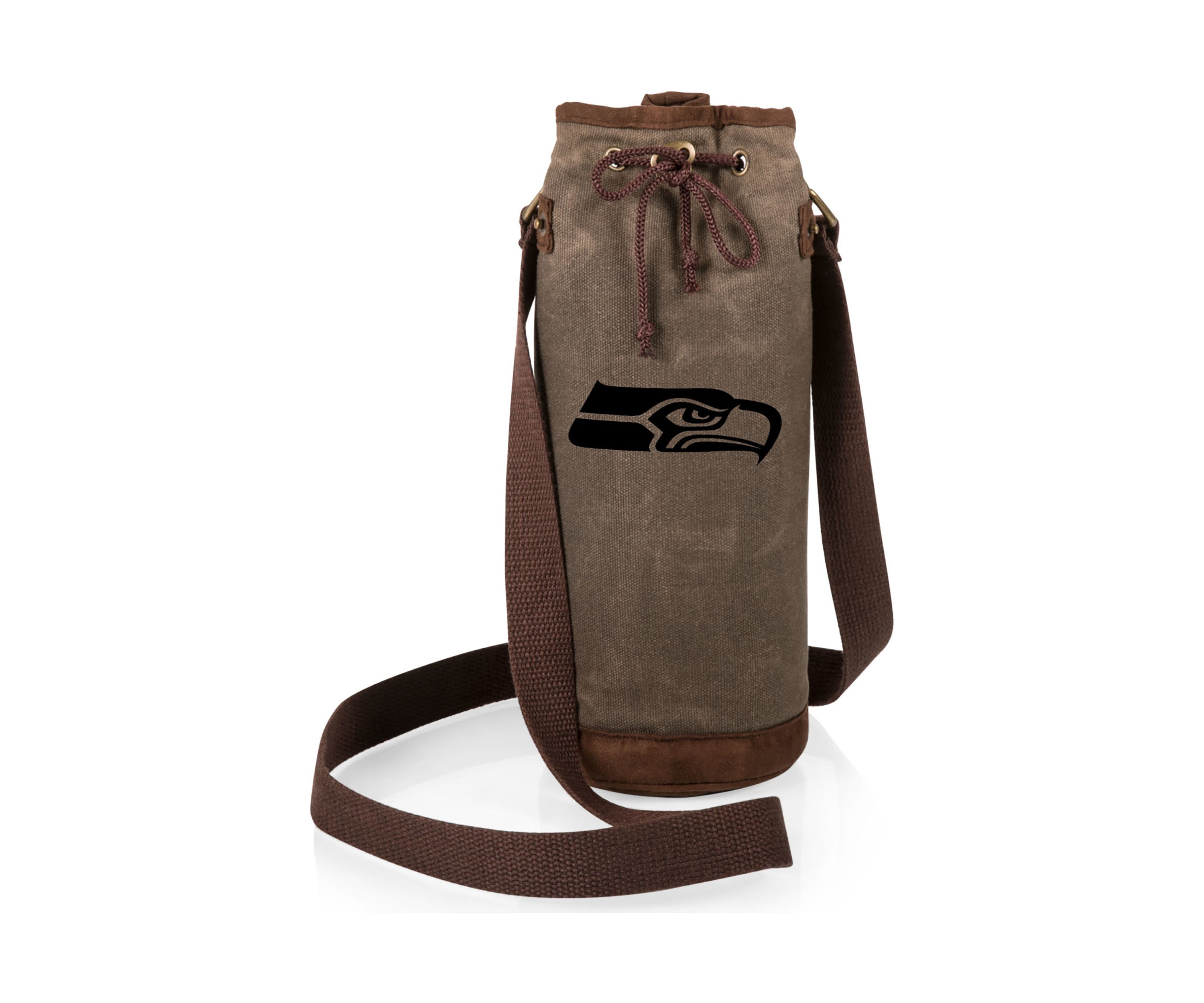 NFL Seattle Seahawks Waxed Canvas Wine Tote