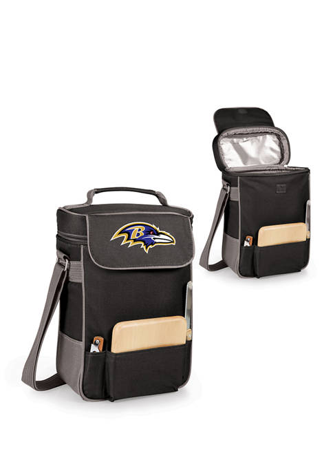 Heritage NFL Baltimore Ravens Duet Wine &amp; Cheese