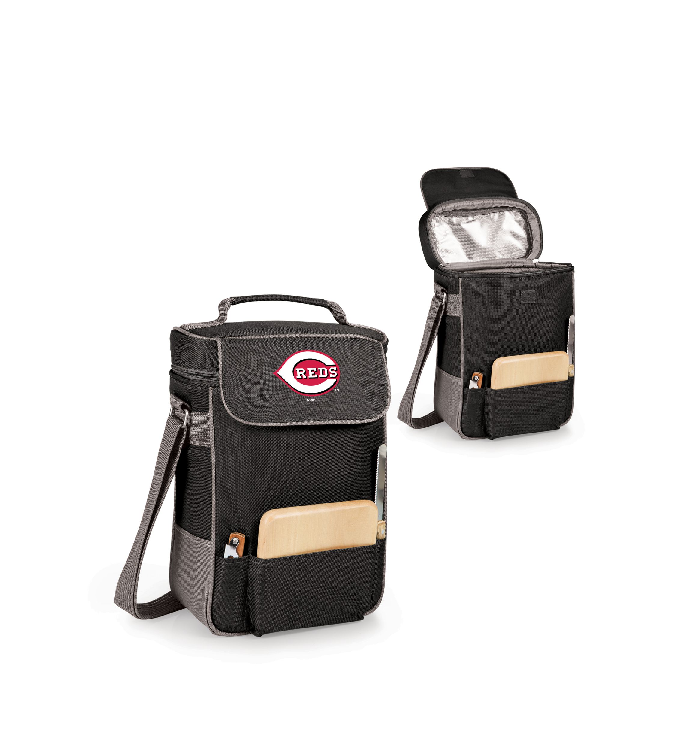 MLB Cincinnati Reds Duet 618 Ounce Wine and Cheese Tote