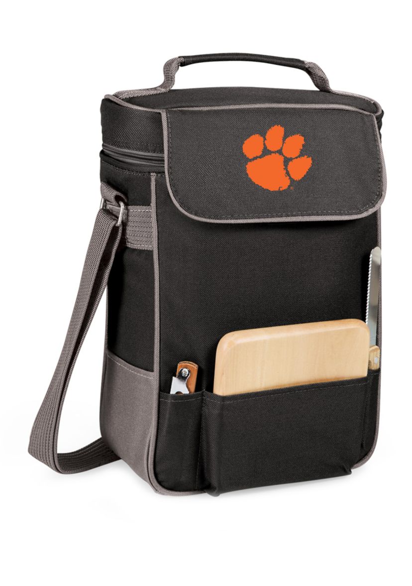NCAA Clemson Tigers Duet Wine and Cheese Tote