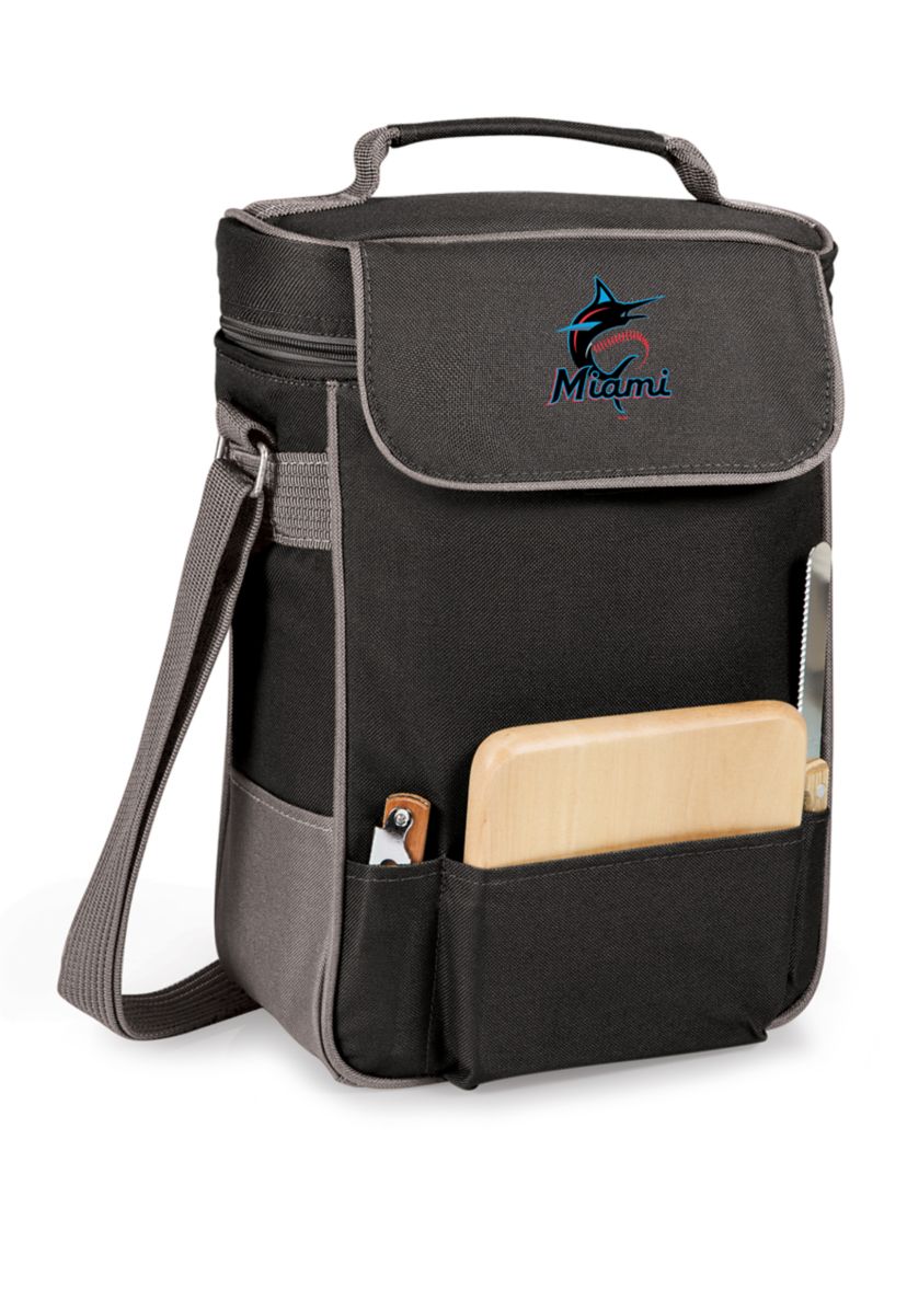 MLB Miami Marlins Duet 618 Ounce Wine and Cheese Tote
