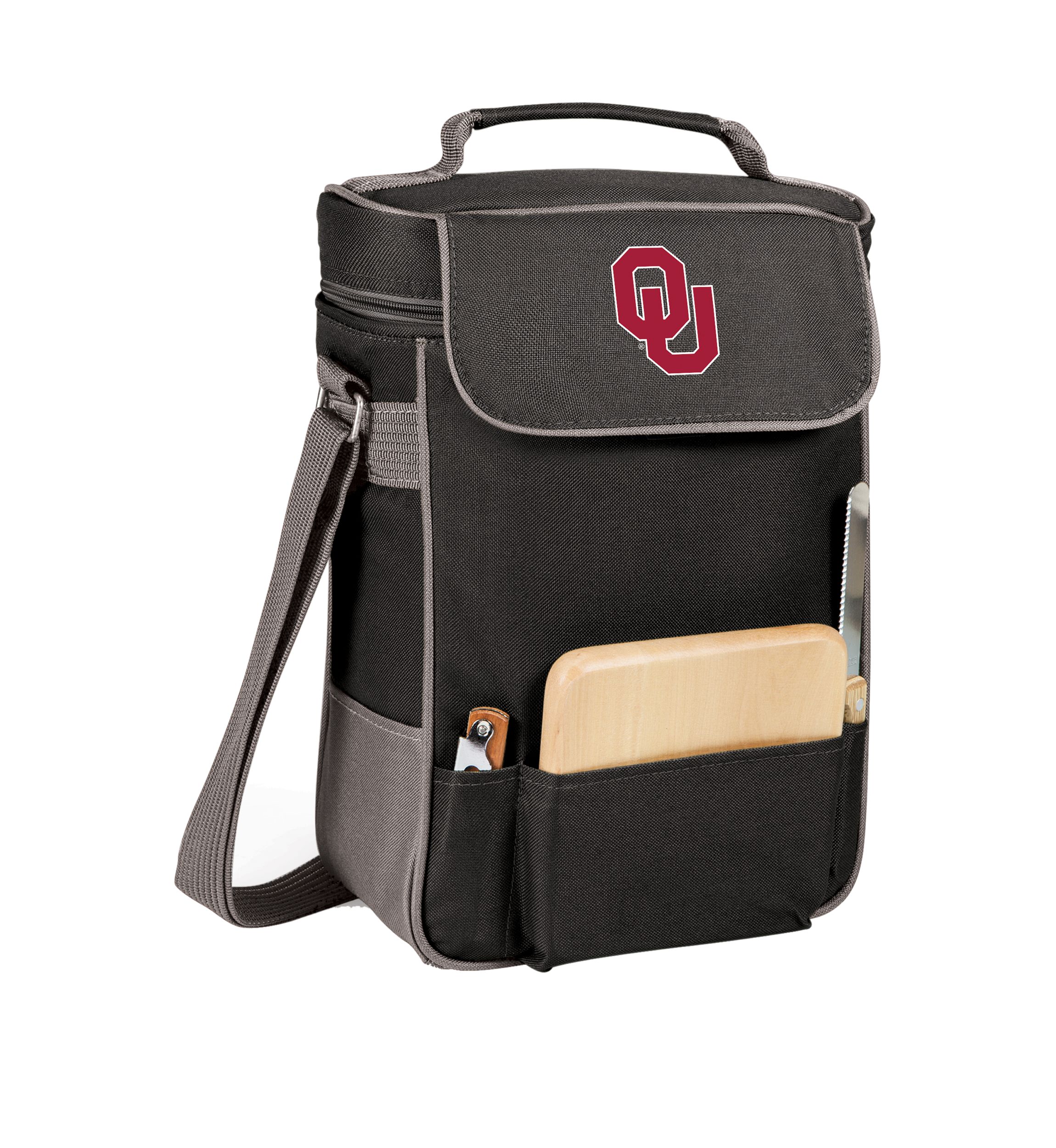 NCAA Oklahoma Sooners Duet Wine and Cheese Tote