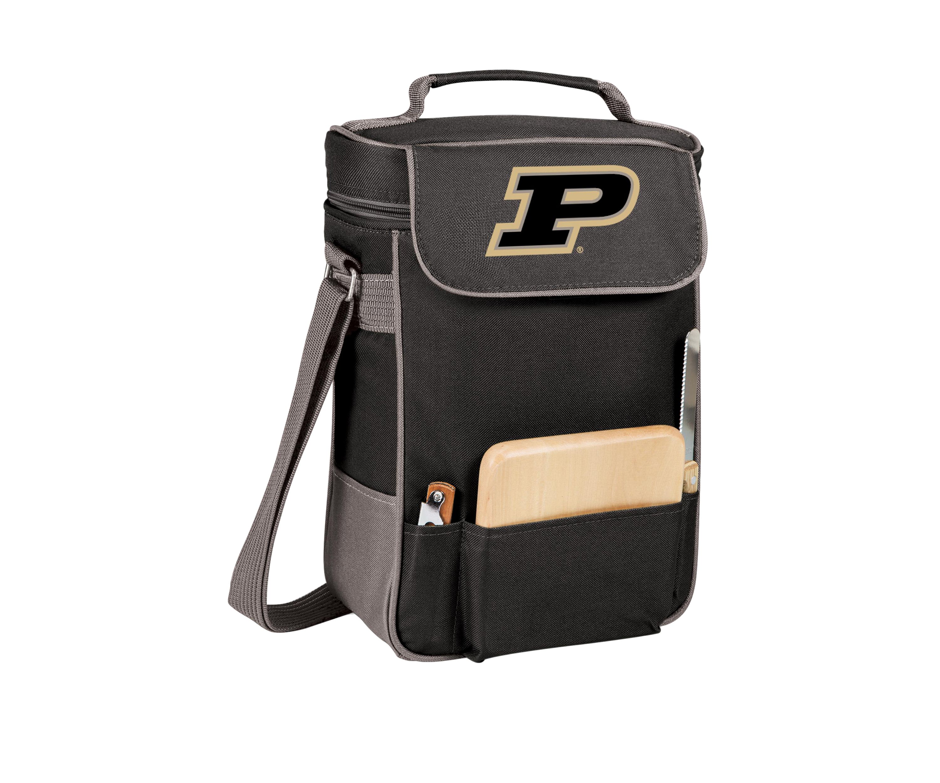 NCAA Purdue Boilermakers Duet Wine and Cheese Tote