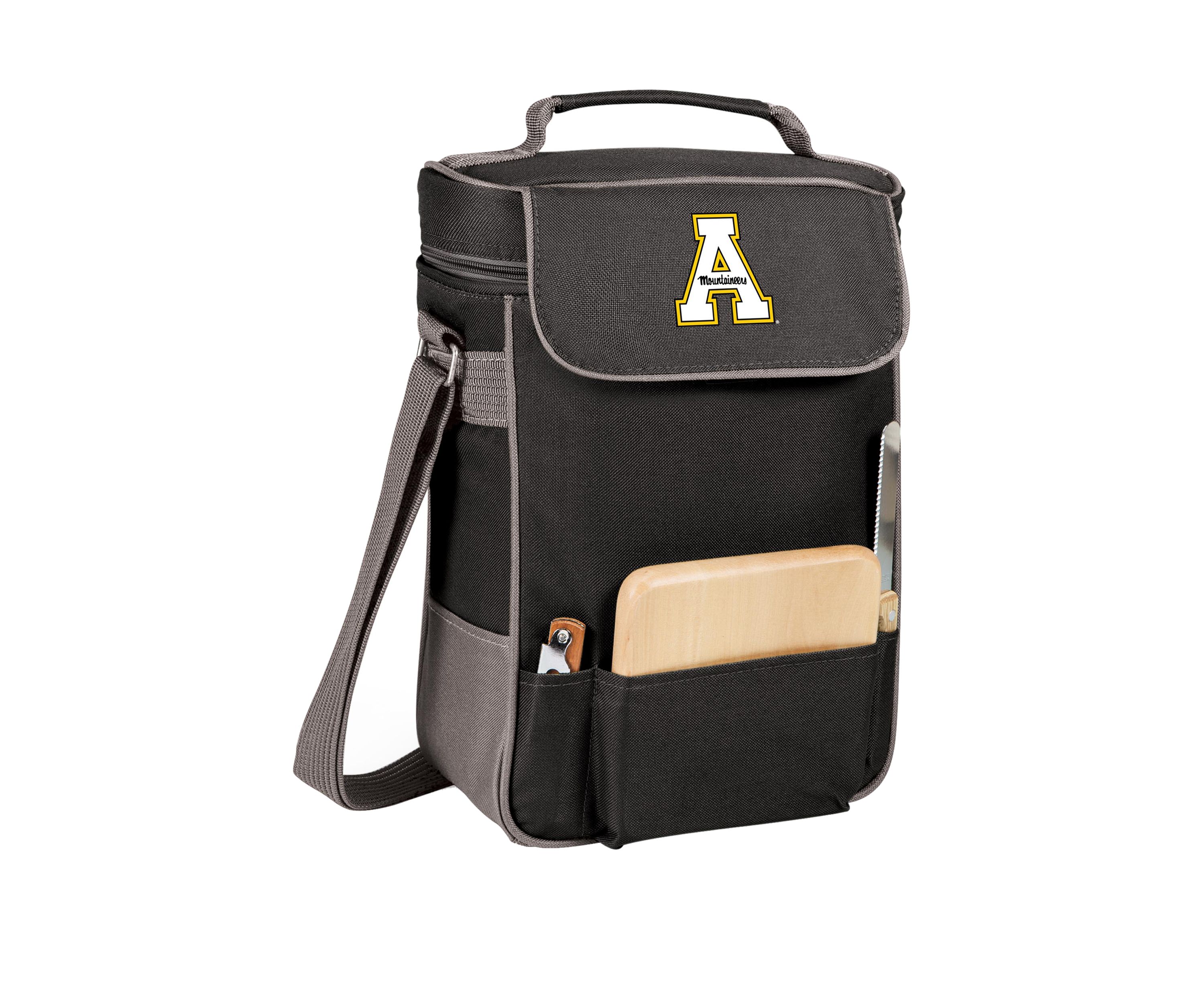 NCAA App State Mountaineers Duet Wine and Cheese Tote