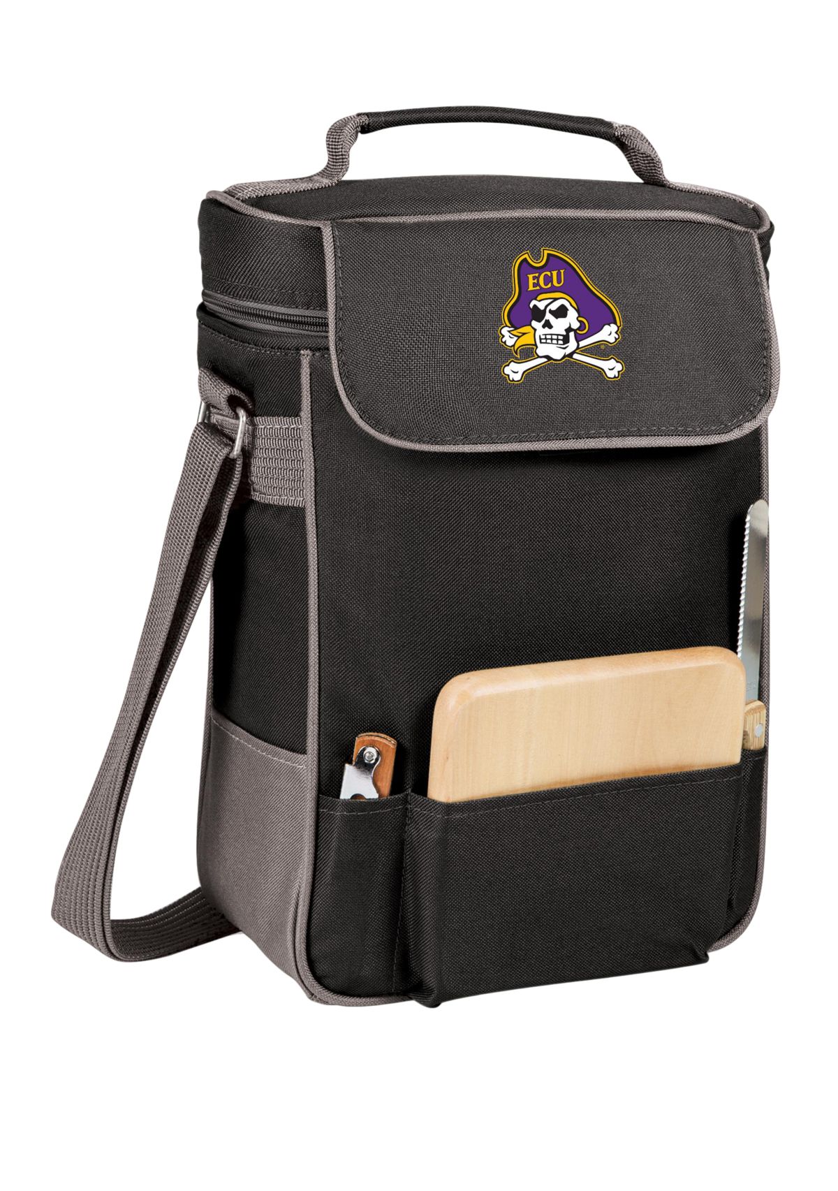NCAA East Carolina Pirates Duet Wine and Cheese Tote