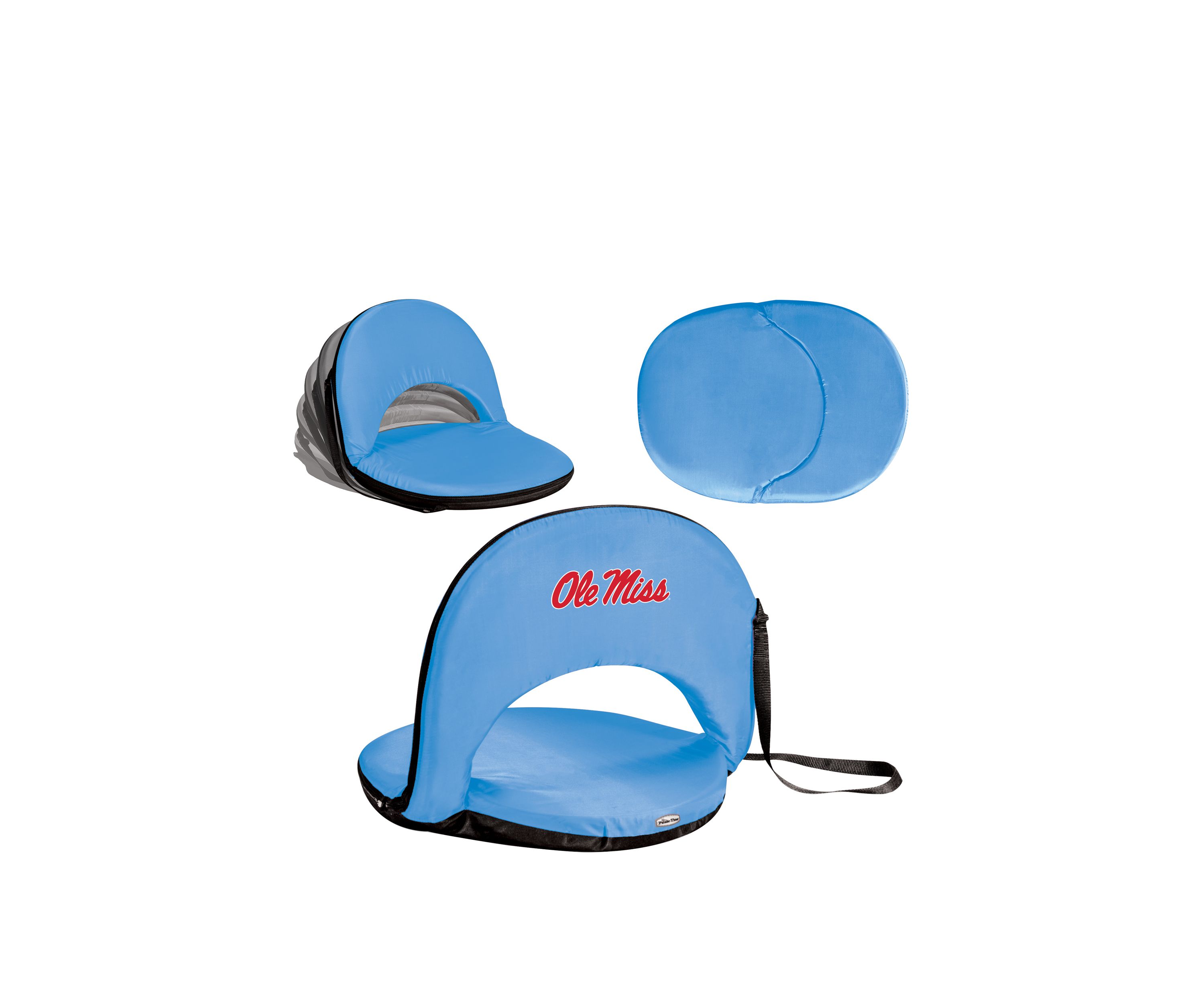 NCAA Ole Miss Rebels Portable Reclining Seat