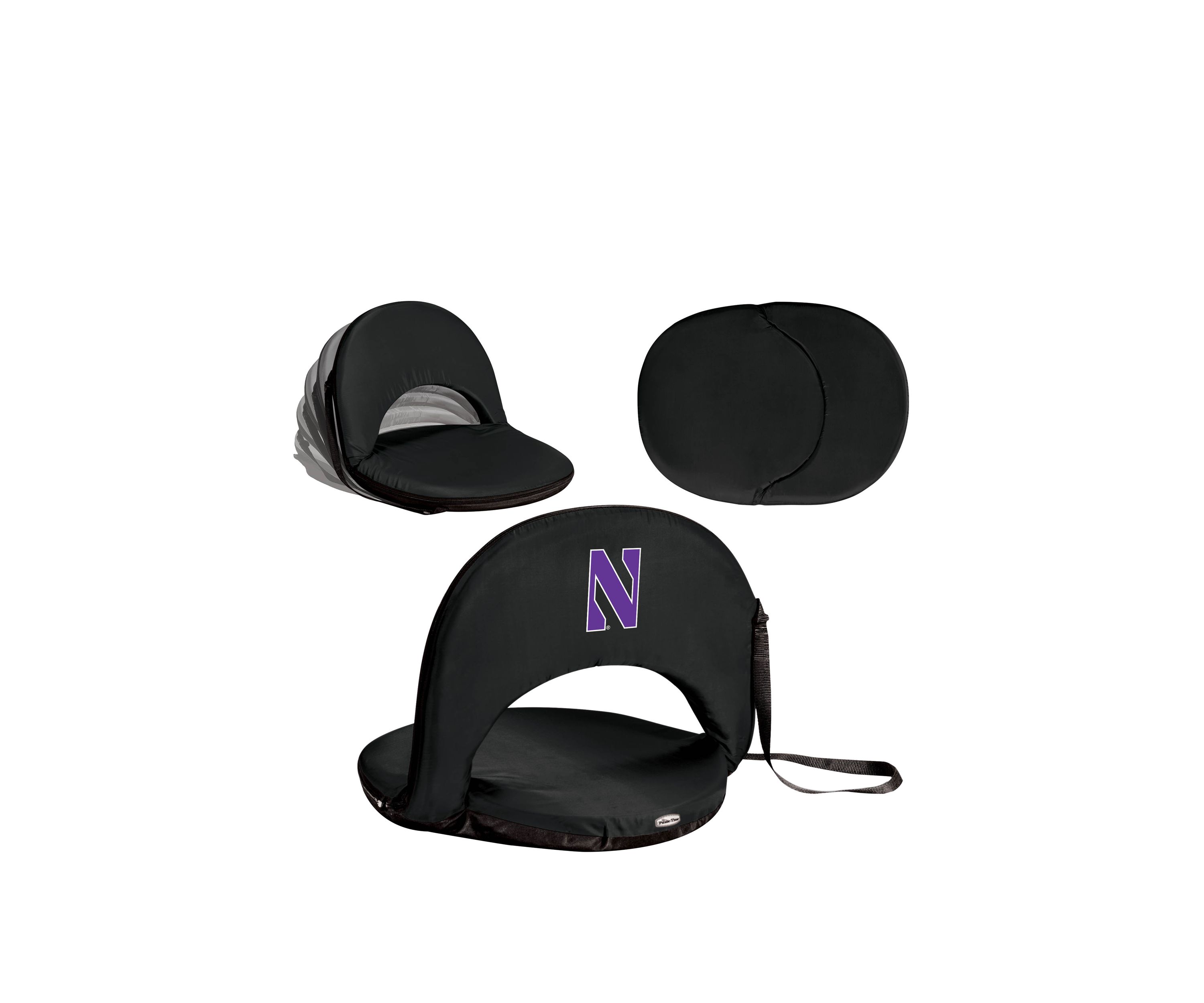 NCAA Northwestern Wildcats  Portable Reclining Seat