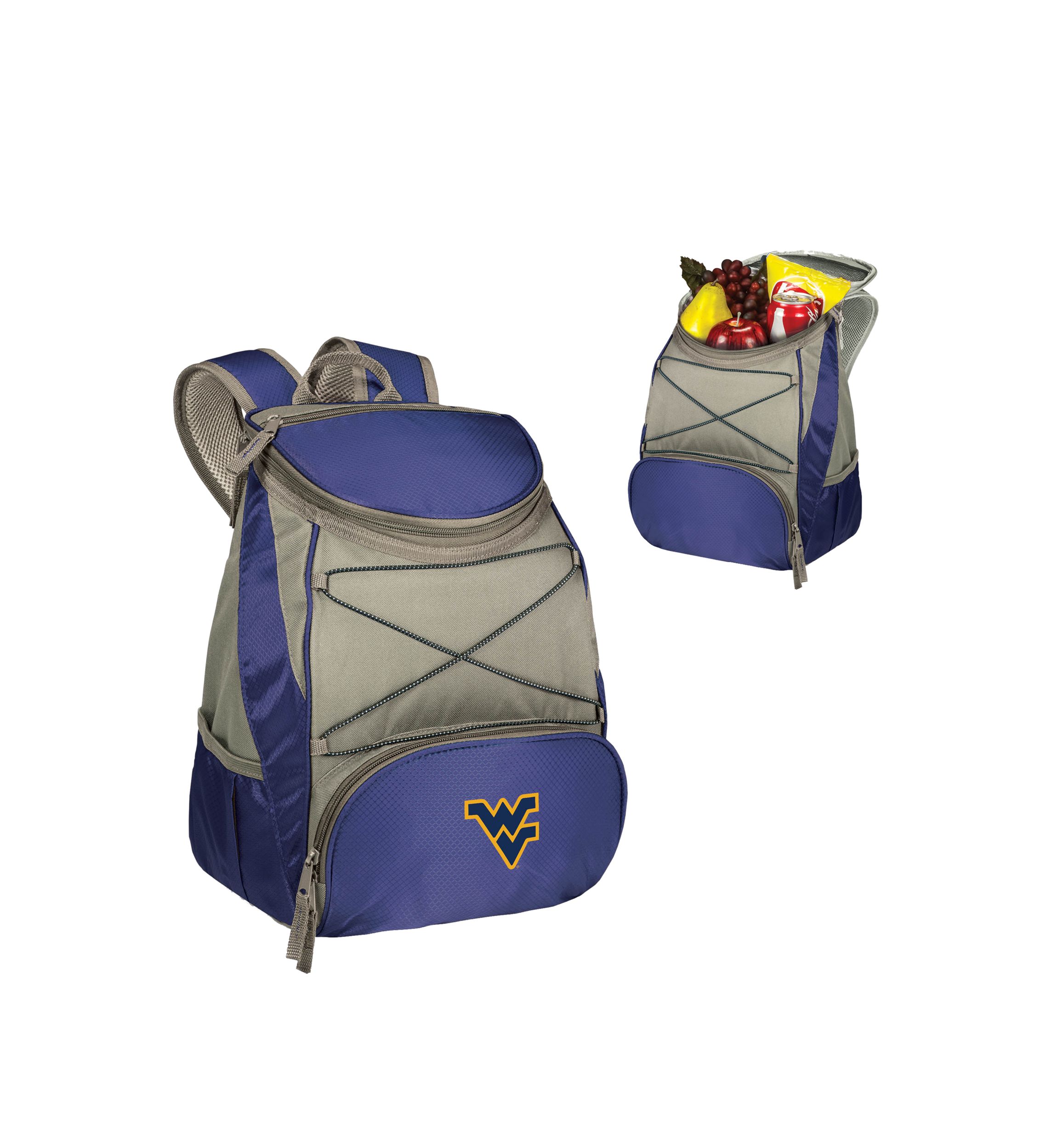 NCAA WVU Mountaineers PTX Backpack Cooler
