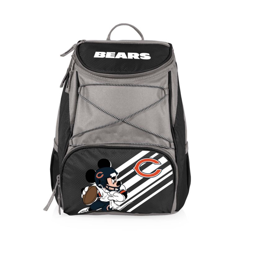 Disney NFL Cobrand Mickey Mouse & Chicago Bears PTX Insulated Soft Cooler Backpack