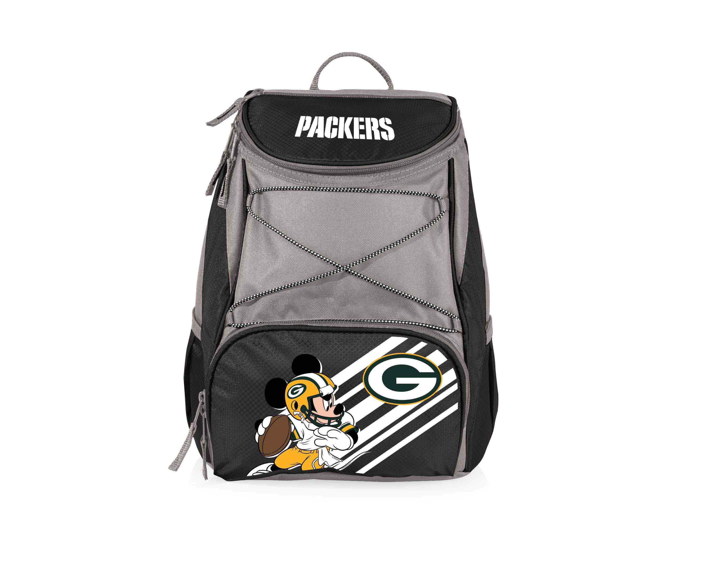 Disney NFL Cobrand Mickey Mouse & Green Bay Packers PTX Insulated Soft Cooler Backpack