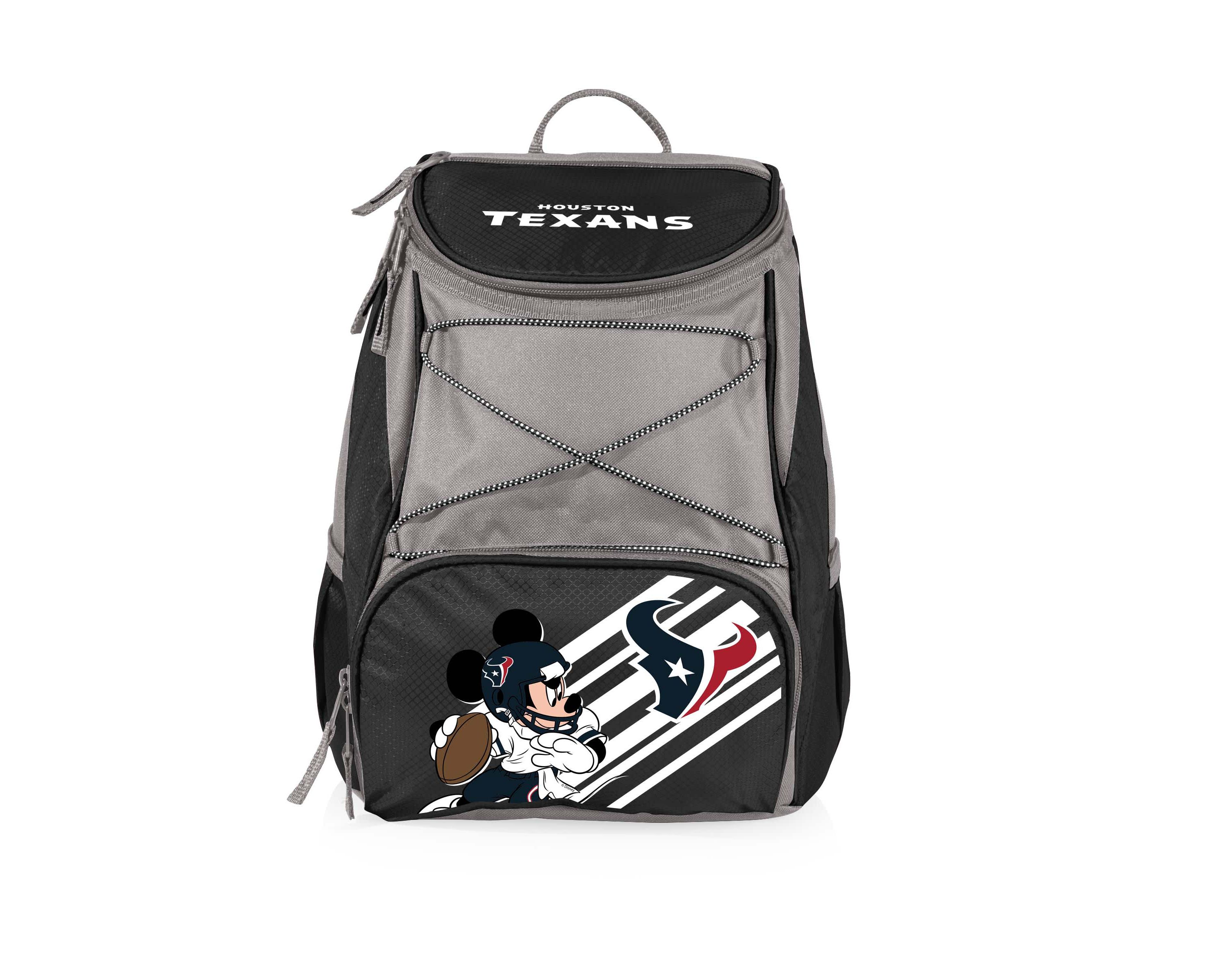 Disney NFL Cobrand Mickey Mouse & Houston Texans PTX Insulated Soft Cooler Backpack
