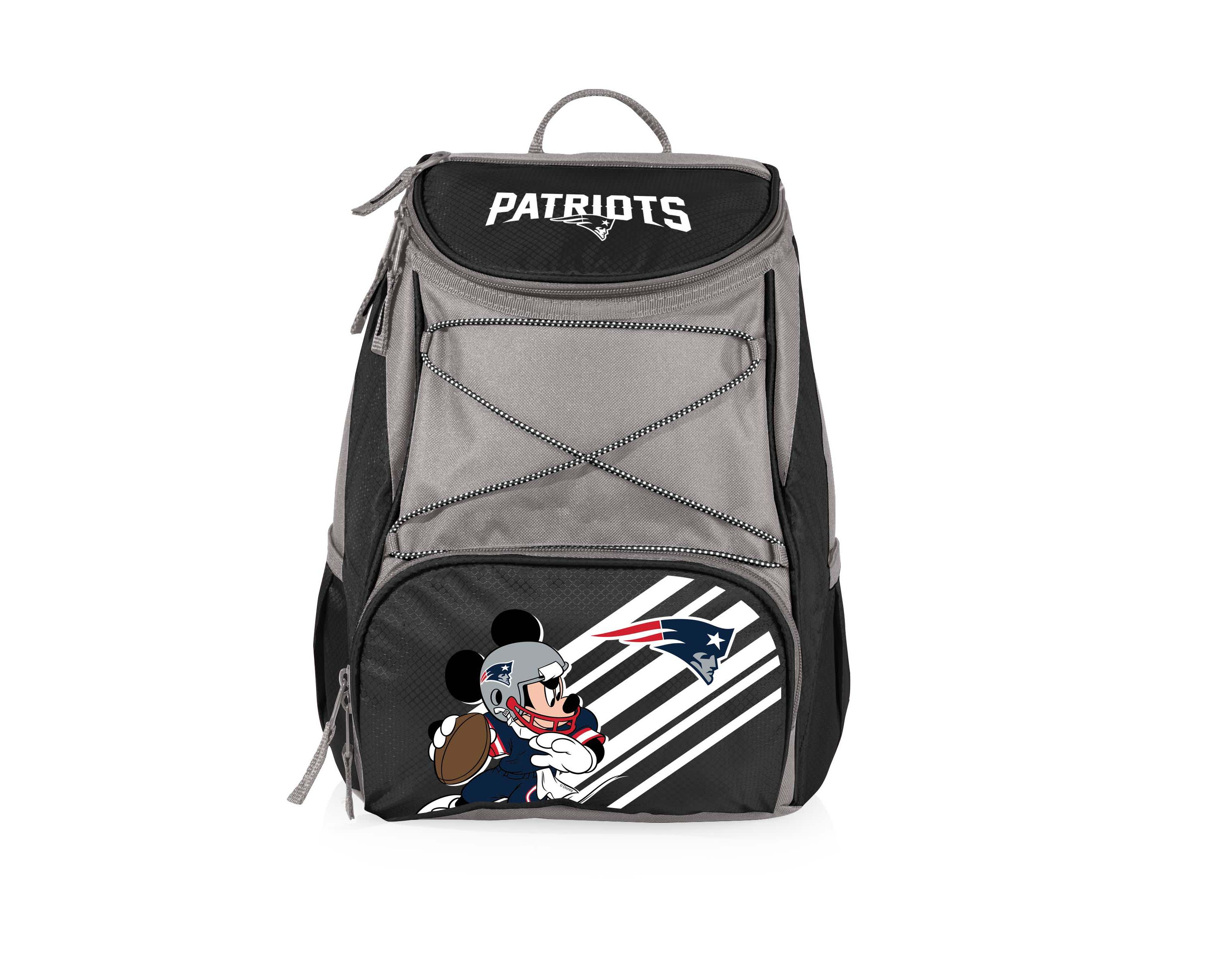 Disney NFL Cobrand Mickey Mouse & New England Patriots PTX Insulated Soft Cooler Backpack