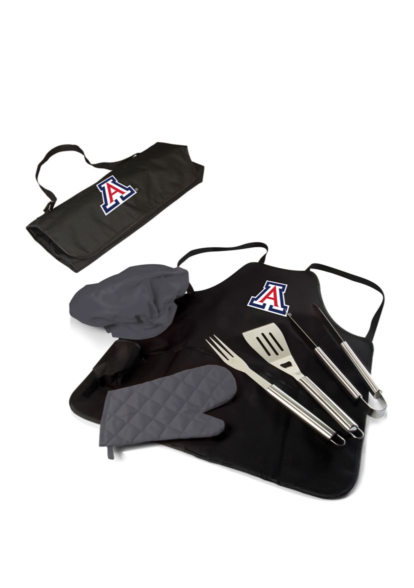 NCAA Arizona Wildcats BBQ Apron Tote Pro Grill Set