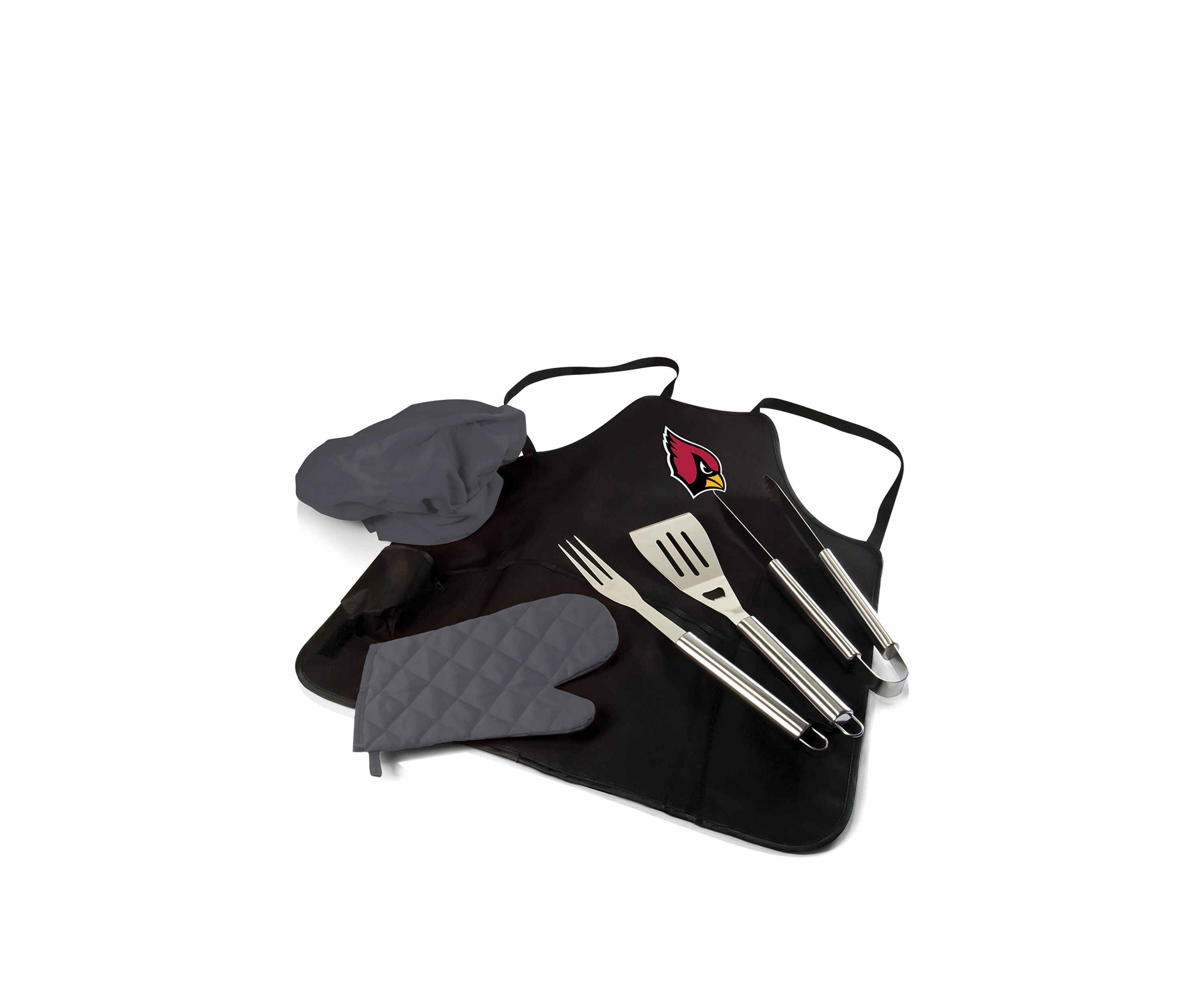 NFL Arizona Cardinals BBQ Apron Tote Pro Grill Set