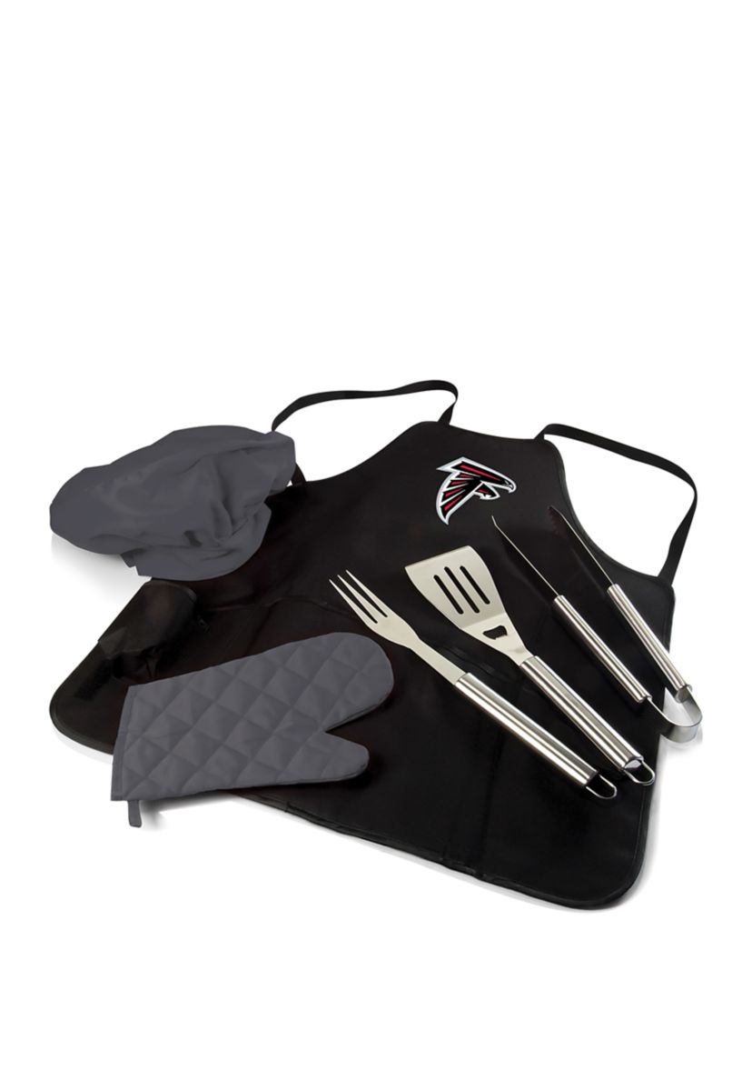 NFL Atlanta Falcons BBQ Apron Tote Pro Grill Set
