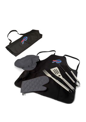 Oniva NFL Buffalo Bills BBQ Apron Tote Pro Grill Set