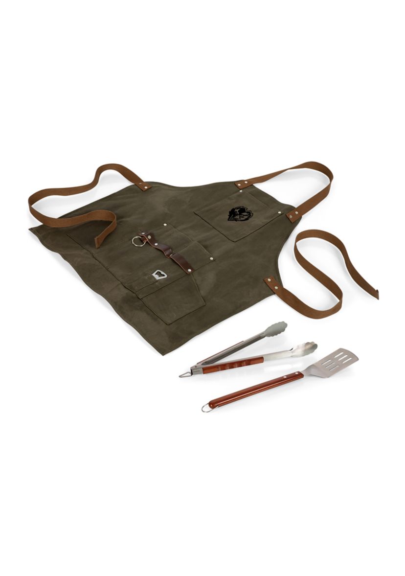 NFL Baltimore Ravens BBQ Apron with Tools & Bottle Opener