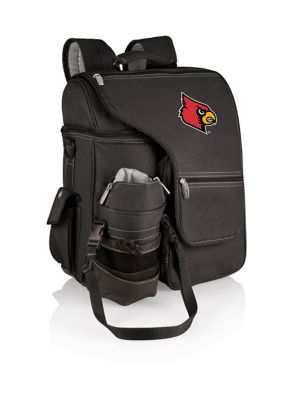 Officially Licensed NCAA Louisville Cardinals Backpack Chair w/Cooler