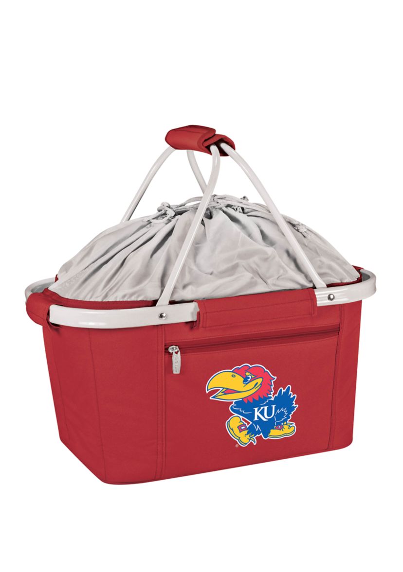 NCAA Kansas Jayhawks Metro Basket Collapsible Cooler Tote
