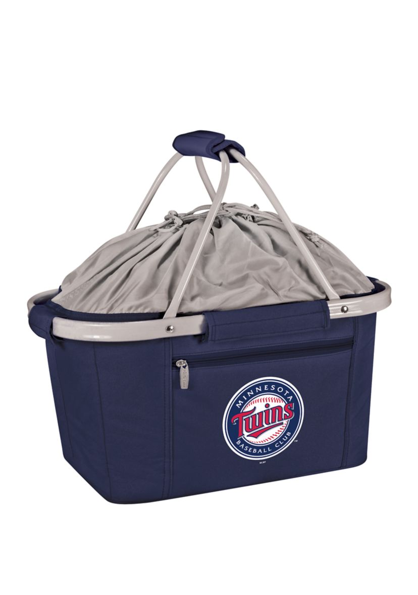 MLB Minnesota Twins Metro Basket Collapsible Cooler Tote