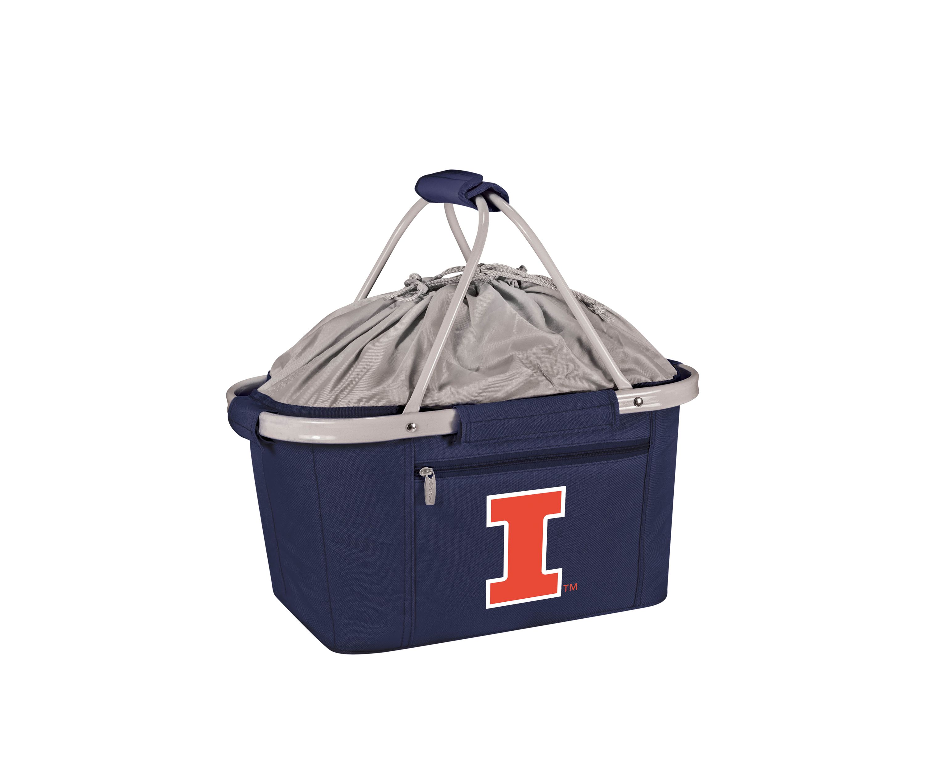 NCAA Illinois Fighting Illini Metro Basket Collapsible Cooler Tote