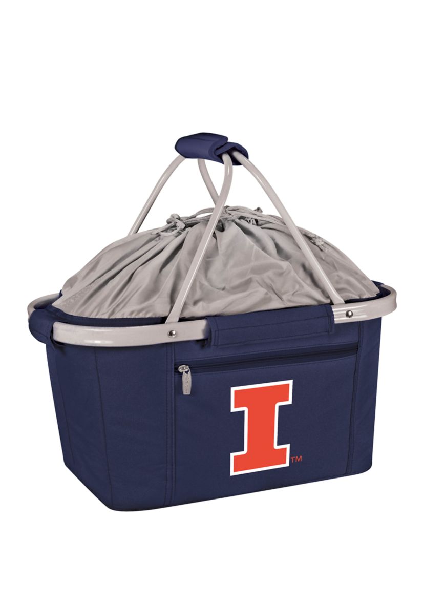 NCAA Illinois Fighting Illini Metro Basket Collapsible Cooler Tote