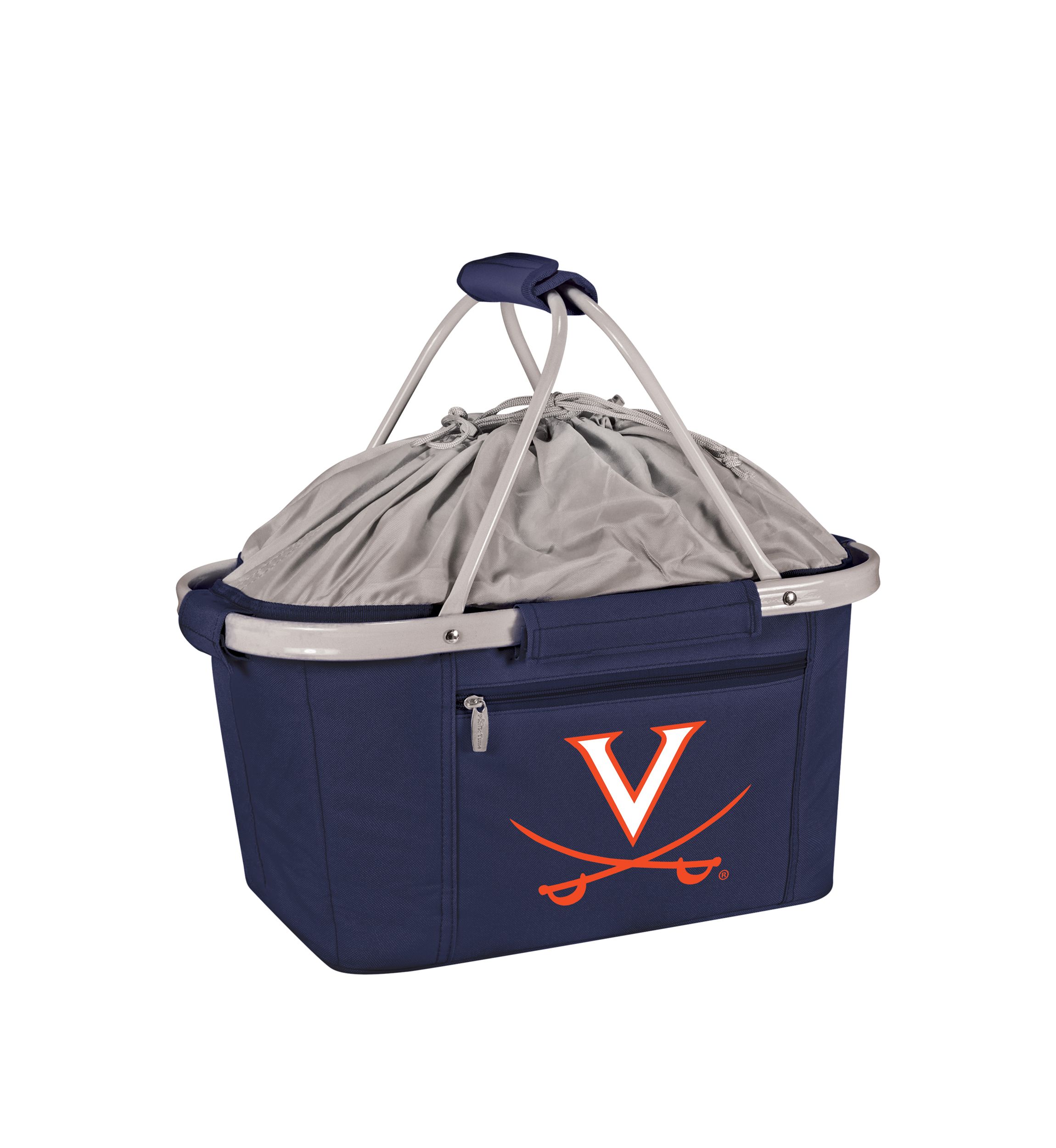  NCAA Virginia Cavaliers Metro Basket Collapsible Cooler Tote 