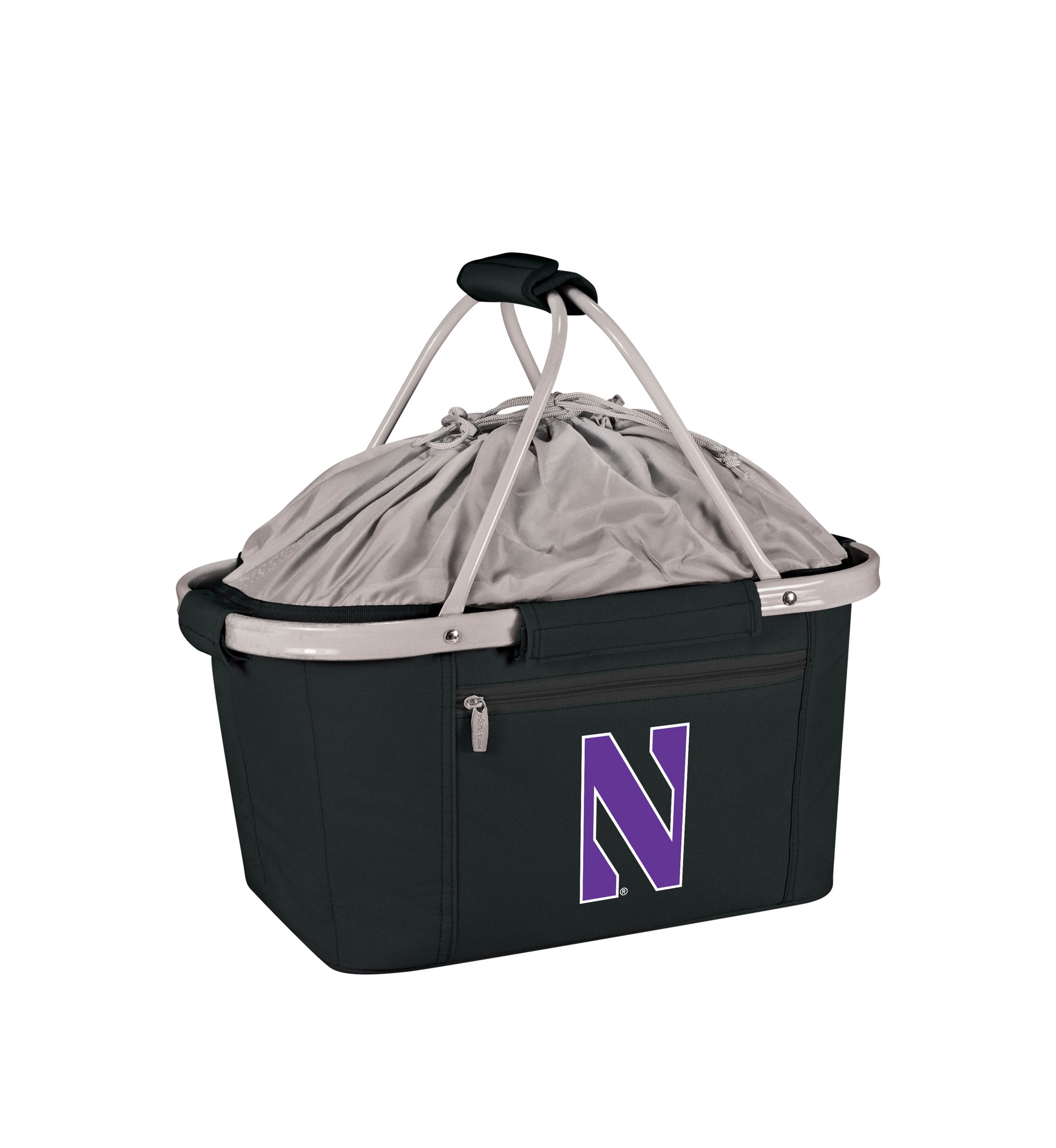NCAA Northwestern Wildcats Metro Basket Collapsible Cooler Tote