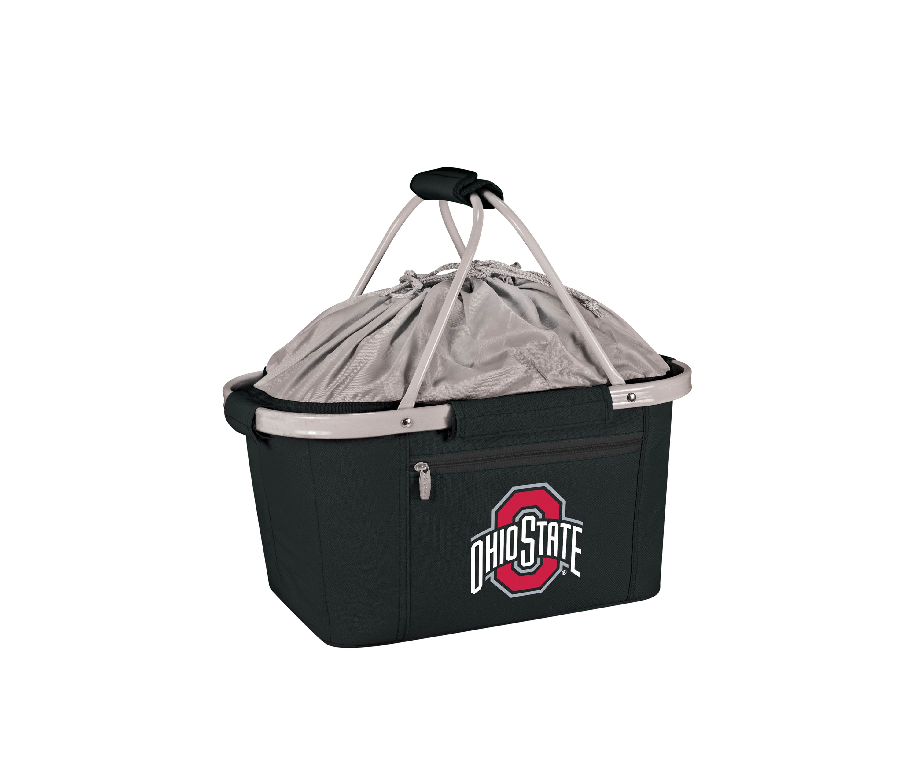 NCAA Ohio State Buckeyes Metro Basket Collapsible Cooler Tote
