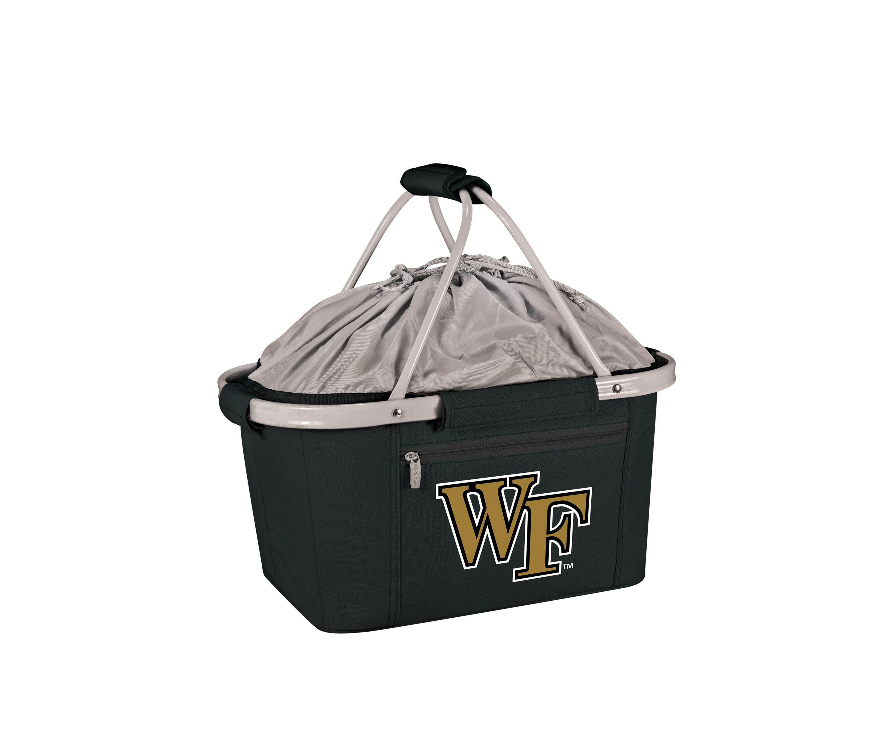 NCAA Wake Forest Demon Deacons Metro Basket Collapsible Cooler Tote
