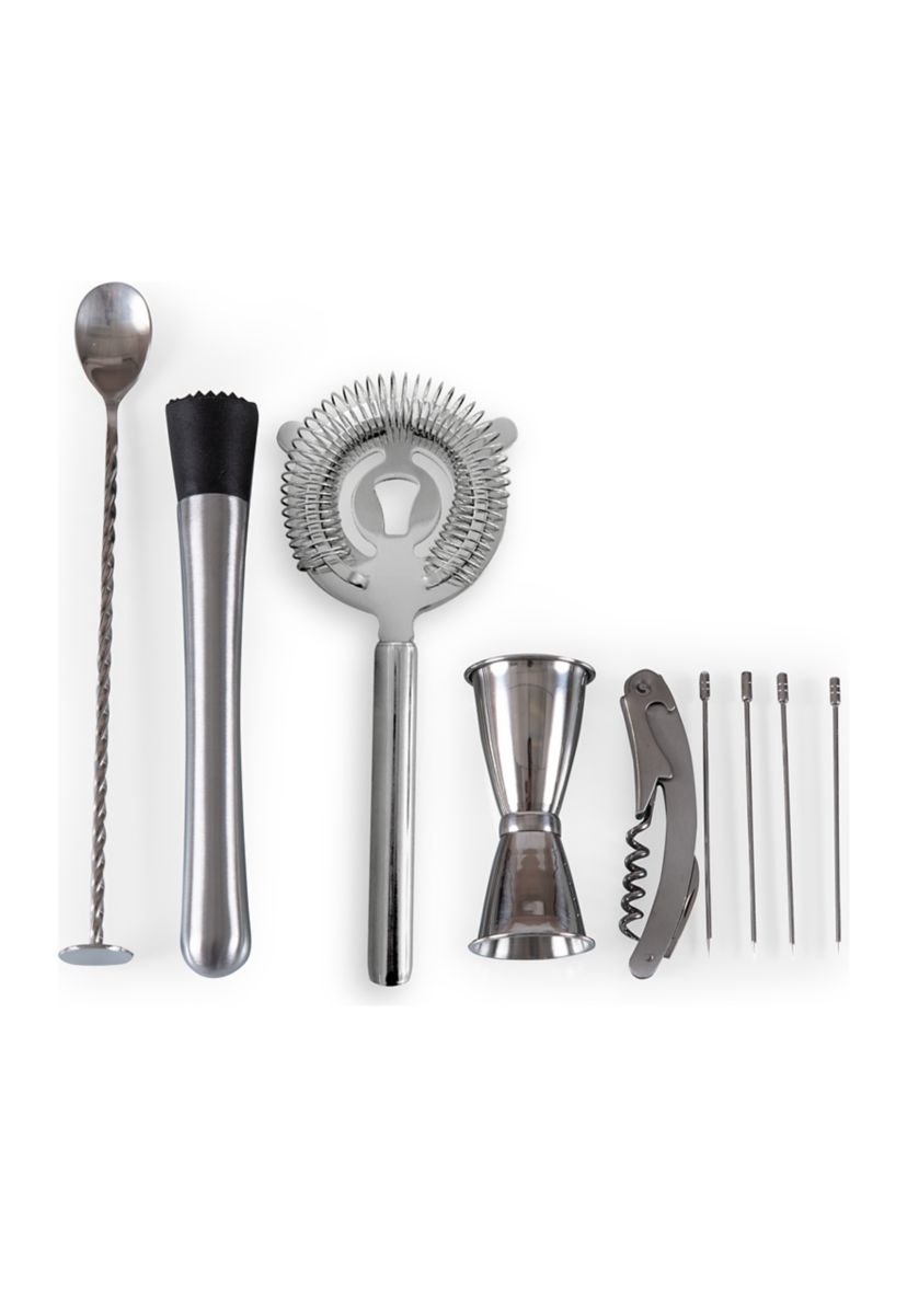 Bar Tool Roll Up Kit - 10 Piece Set