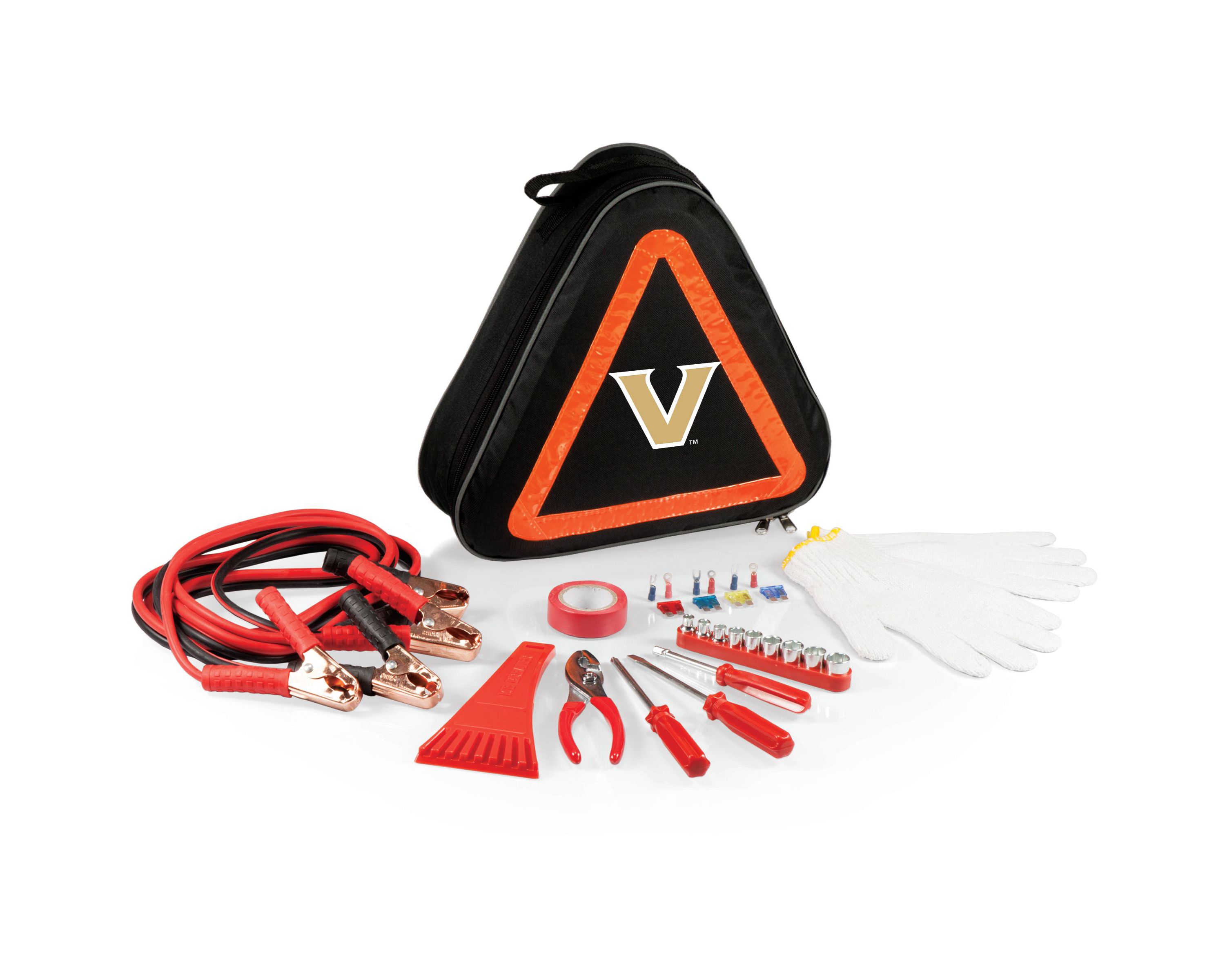 NCAA Vanderbilt Commodores Roadside Emergency Car Kit