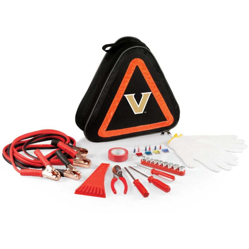 NCAA Vanderbilt Commodores Roadside Emergency Car Kit