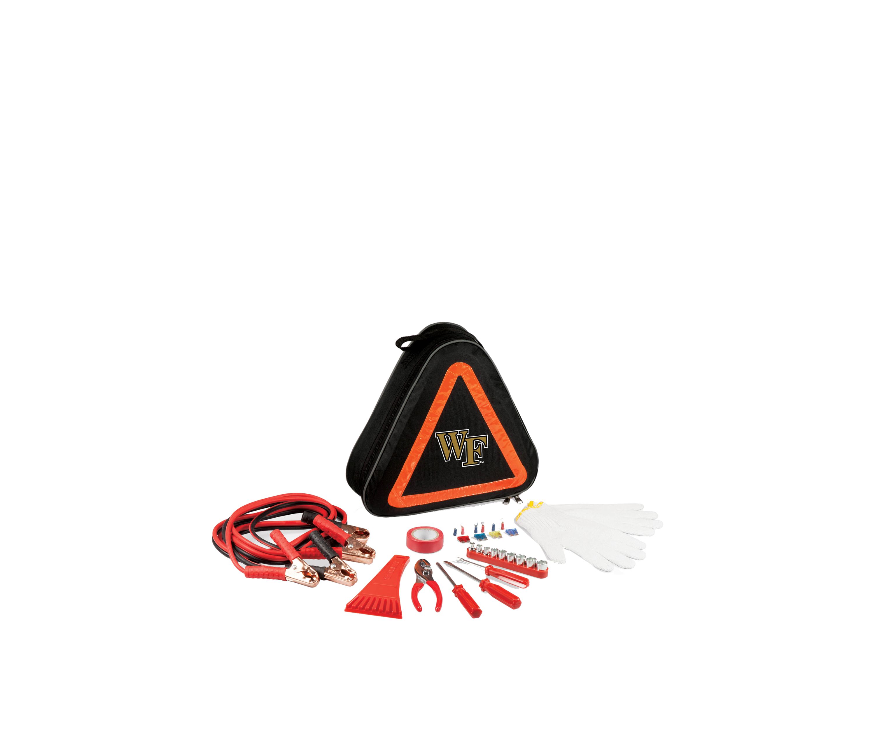 NCAA Wake Forest Demon Deacons Roadside Emergency Car Kit