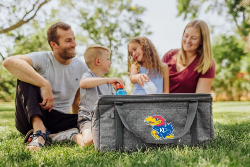 NCAA Kansas Jayhawks 64 Can Collapsible Cooler