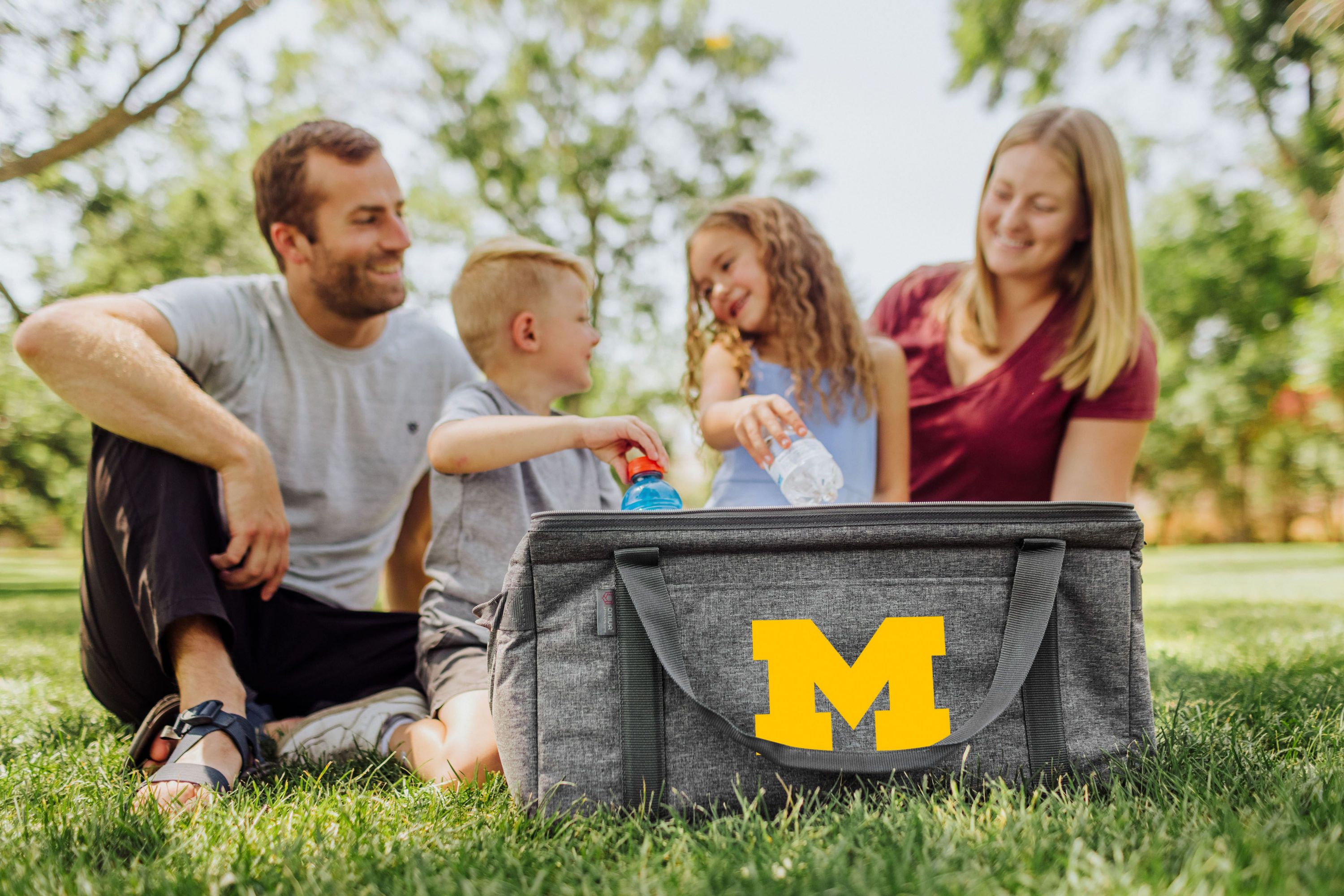 NCAA Michigan Wolverines 64 Can Collapsible Cooler
