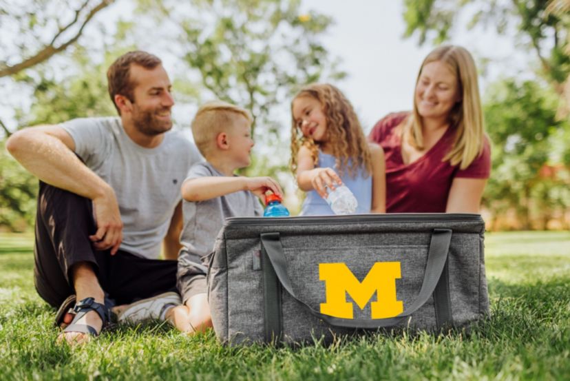 NCAA Michigan Wolverines 64 Can Collapsible Cooler