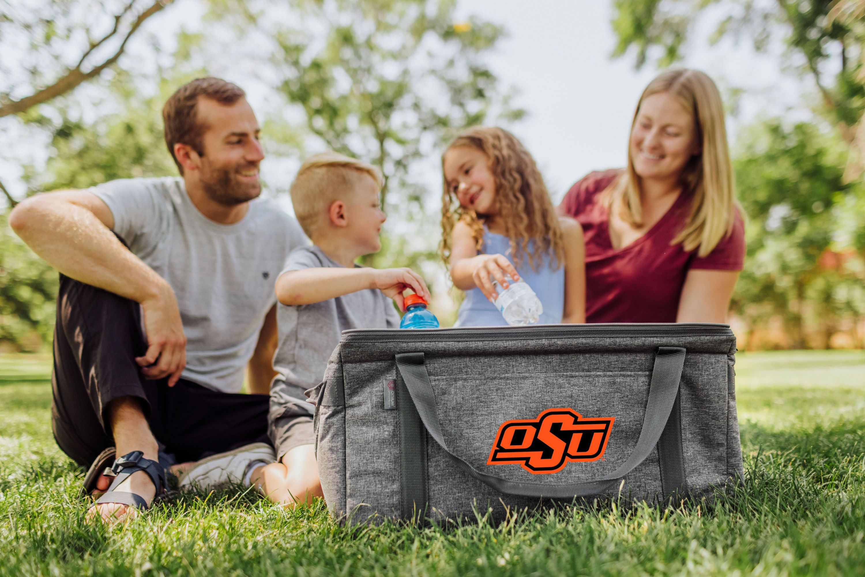 NCAA Oklahoma State Cowboys 64 Can Collapsible Cooler