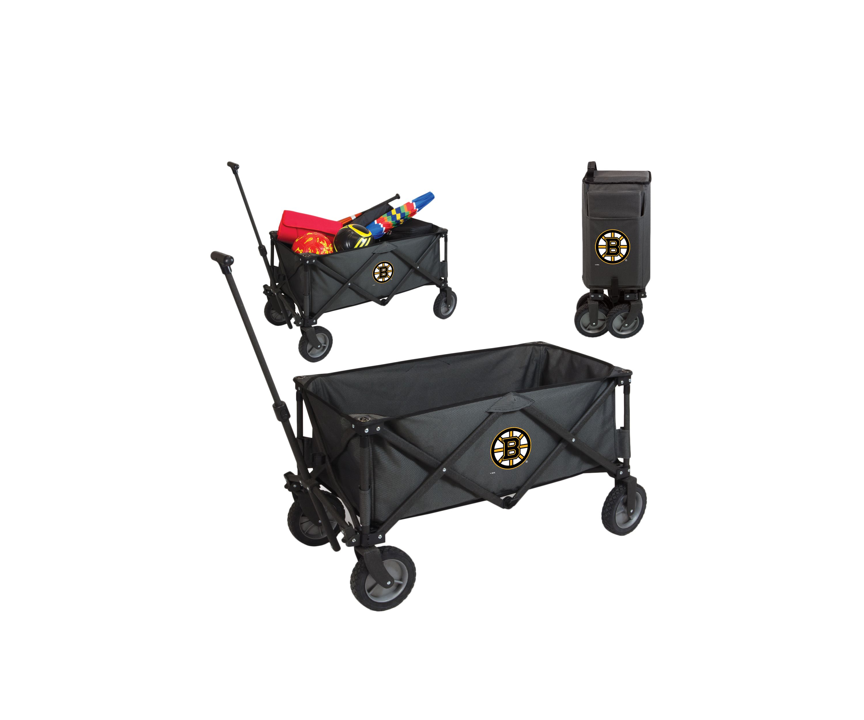 NHL Boston Bruins Adventure Wagon Portable Utility Wagon