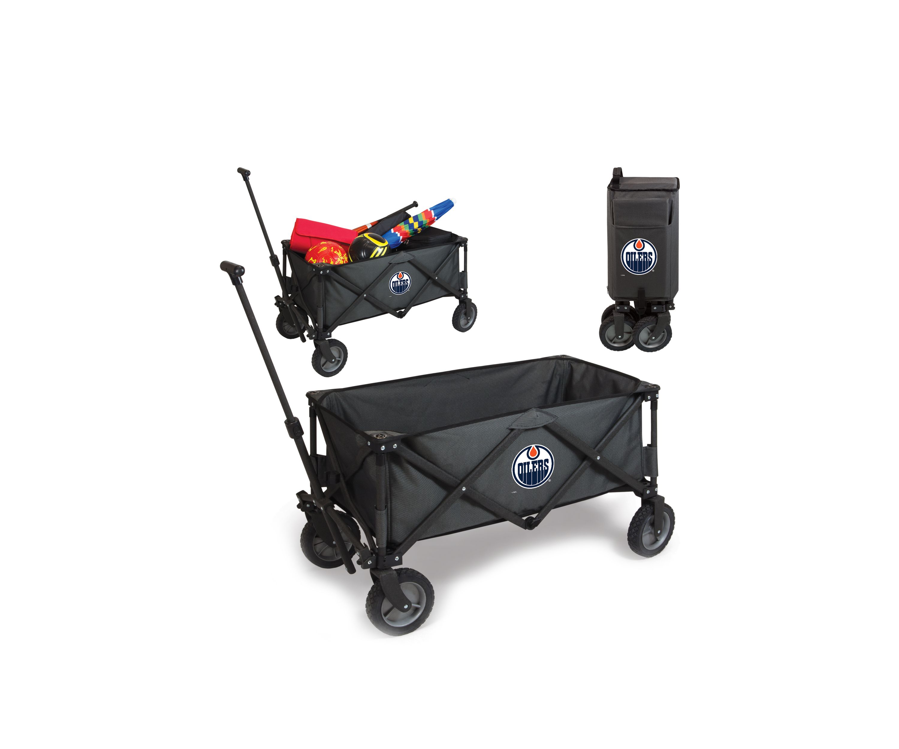 NHL Edmonton Oilers Adventure Wagon Portable Utility Wagon