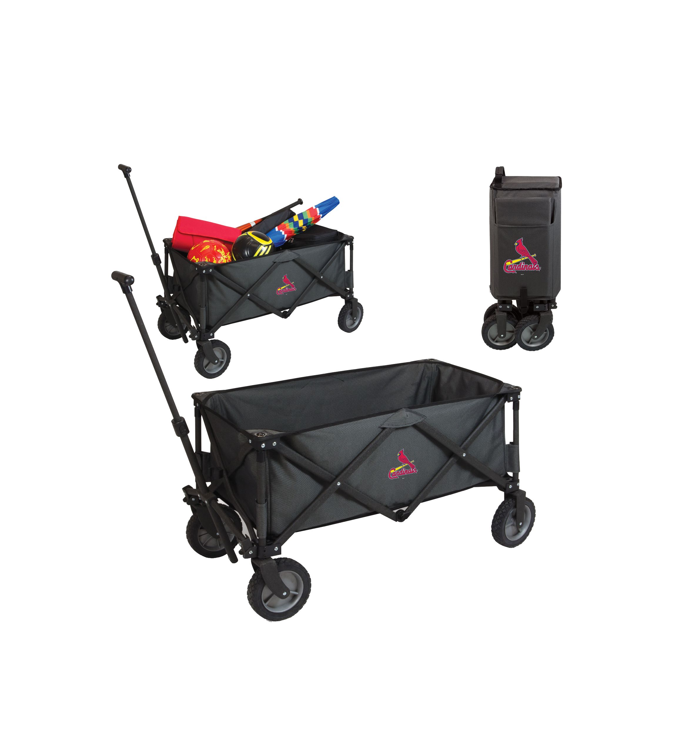 MLB St. Louis Cardinals Adventure Wagon Portable Utility Wagon