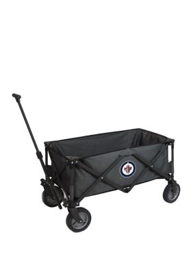 Oniva NHL Winnipeg Jets Adventure Wagon Portable Utility Wagon, Grey