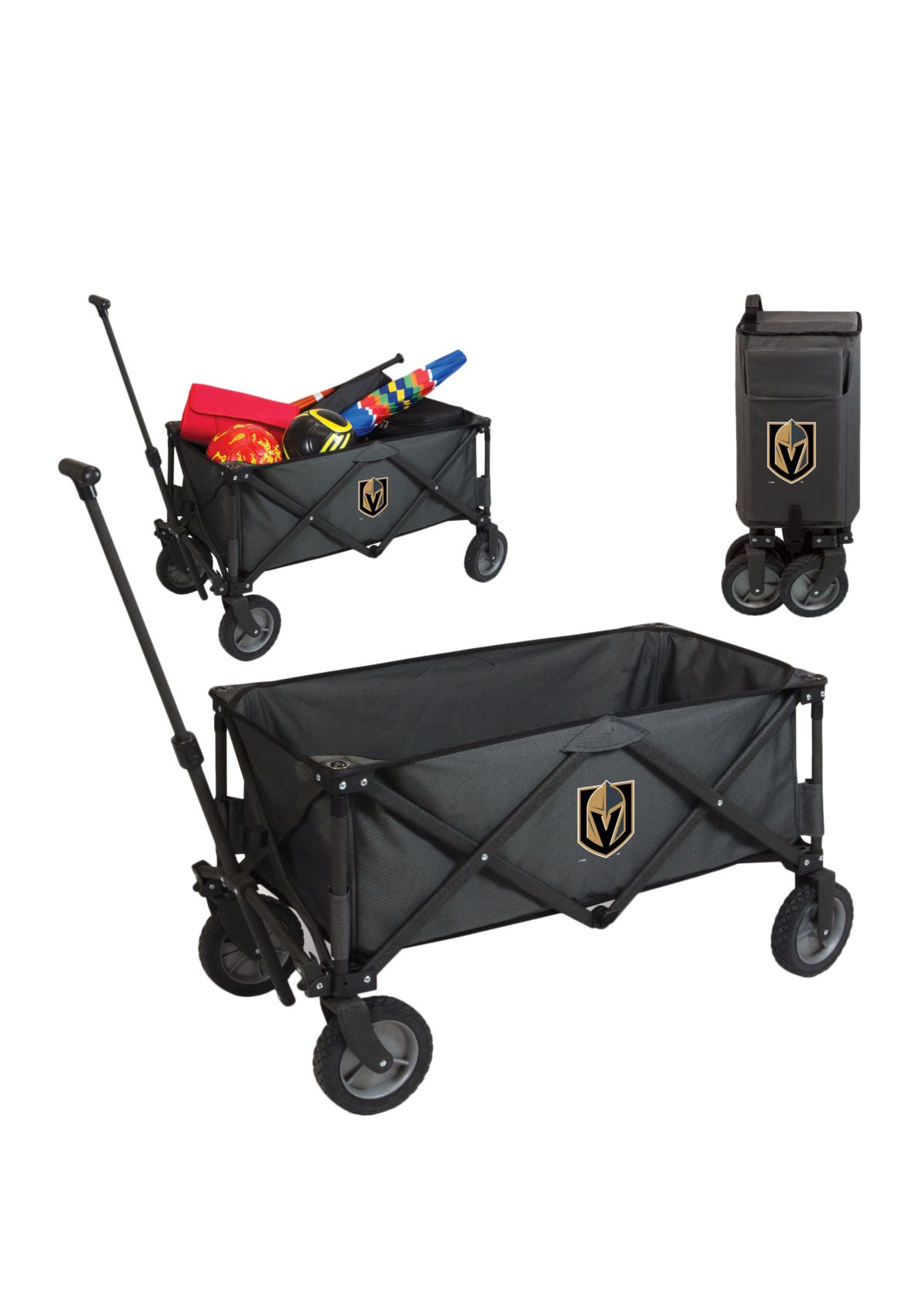 NHL Vegas Golden Knights Adventure Wagon Portable Utility Wagon