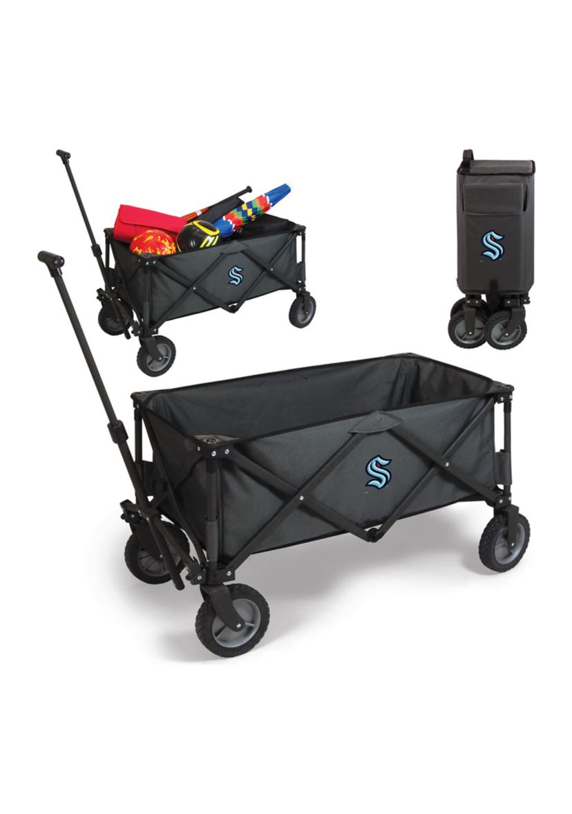NHL Seattle Kraken Adventure Wagon Portable Utility Wagon